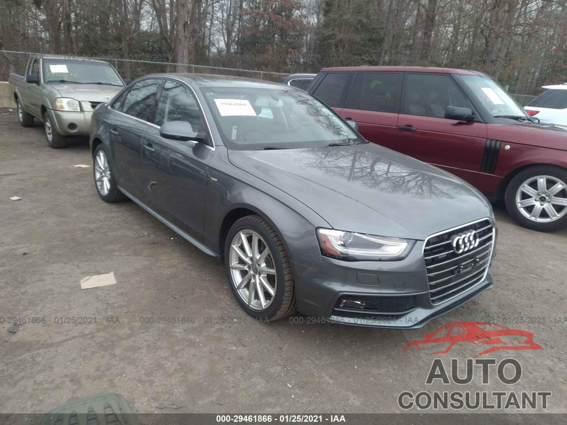 AUDI A4 2016 - WAUBFAFL4GN016906