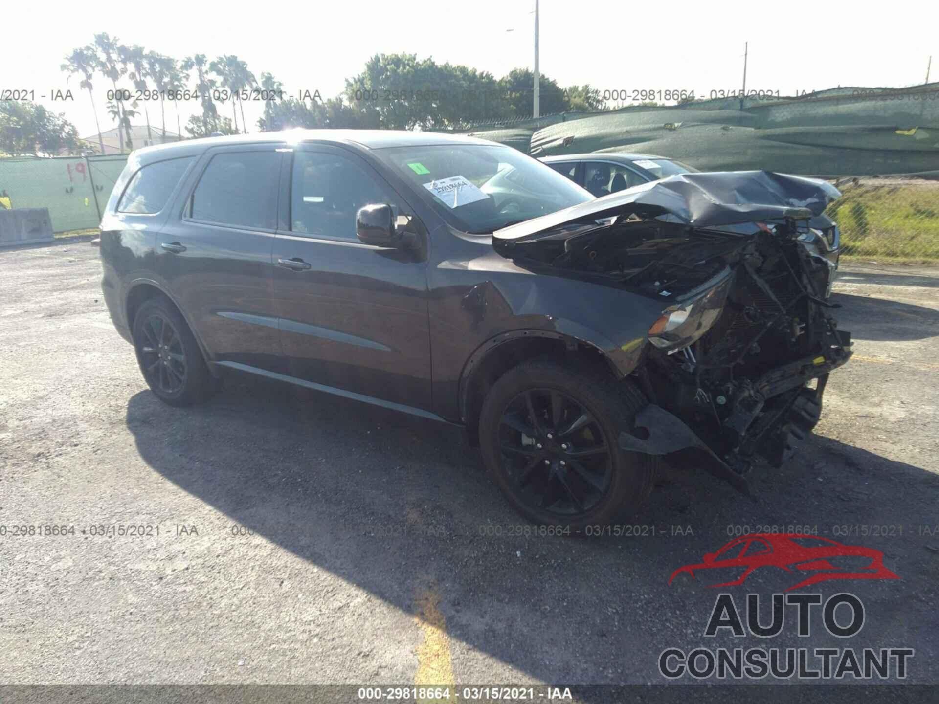 DODGE DURANGO 2018 - 1C4RDHAG1JC495296