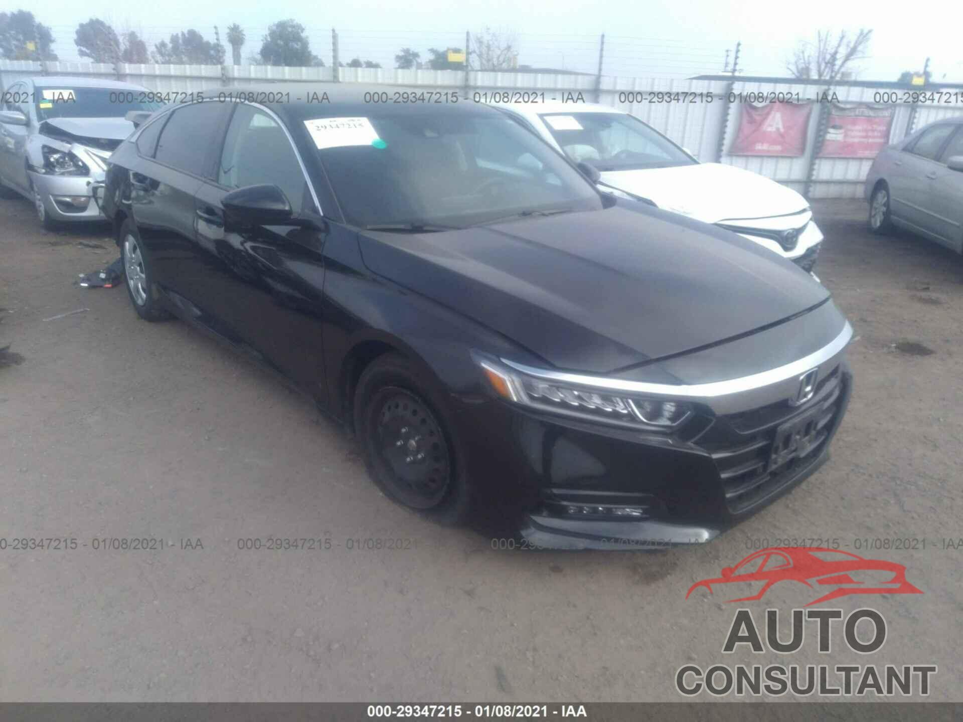 HONDA ACCORD SEDAN 2018 - 1HGCV1F19JA123779