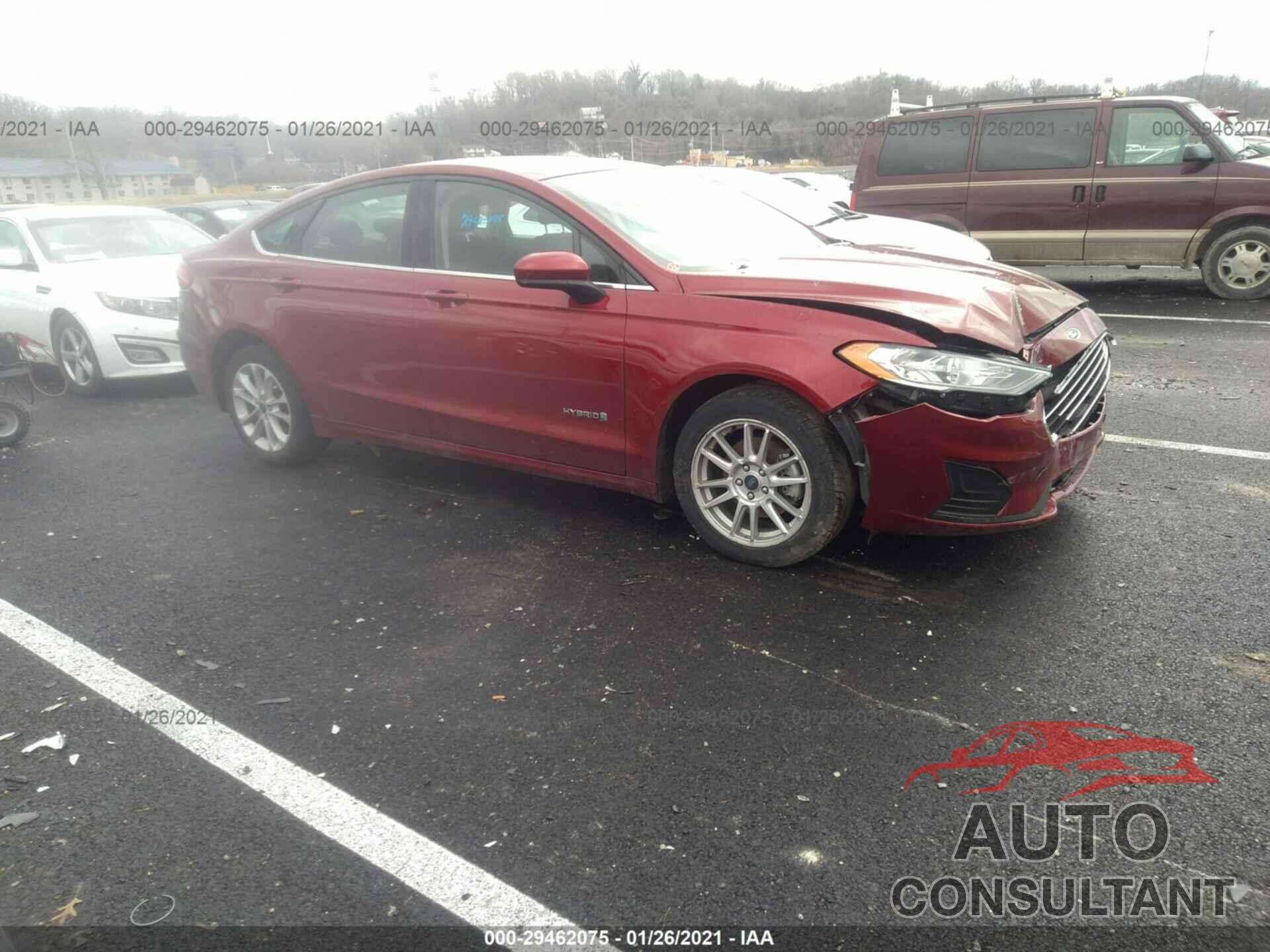 FORD FUSION HYBRID 2019 - 3FA6P0LU1KR243684