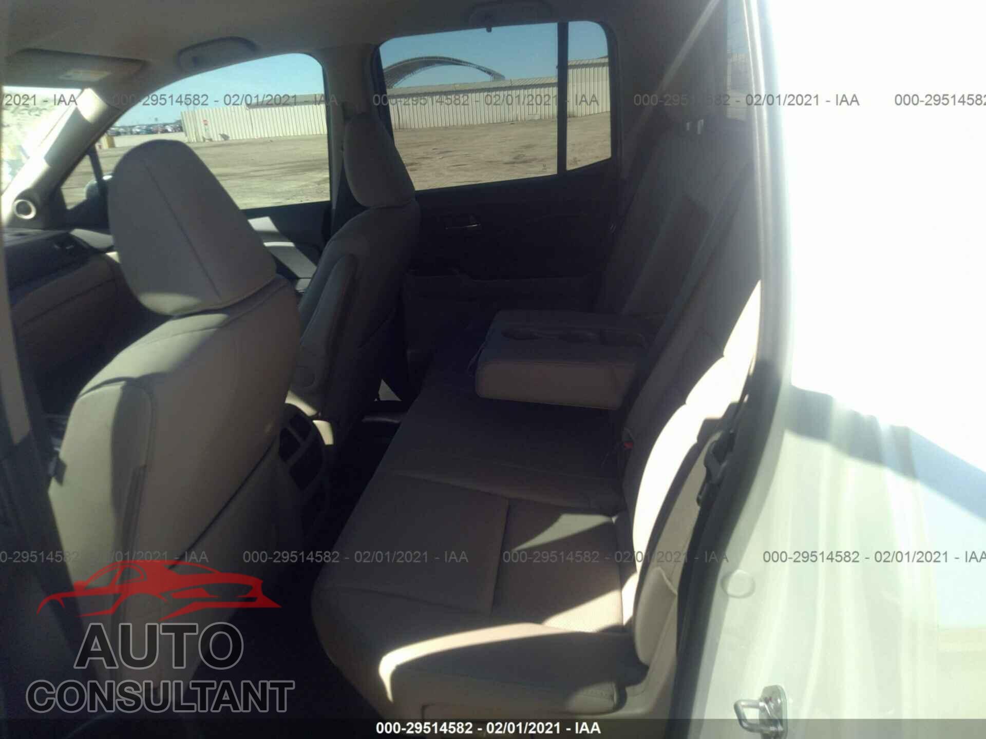 HONDA RIDGELINE 2017 - 5FPYK2F63HB011115