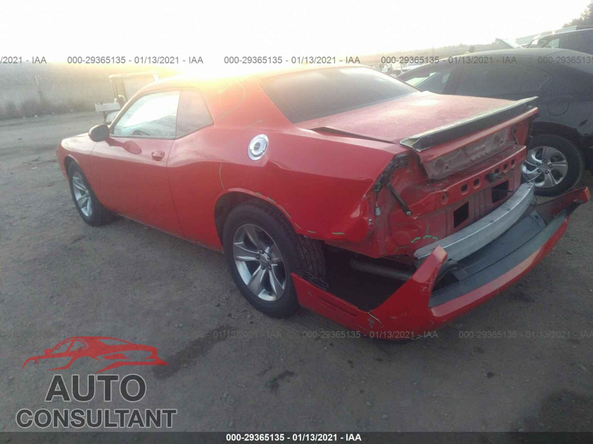 DODGE CHALLENGER 2016 - 2C3CDZAG0GH184352