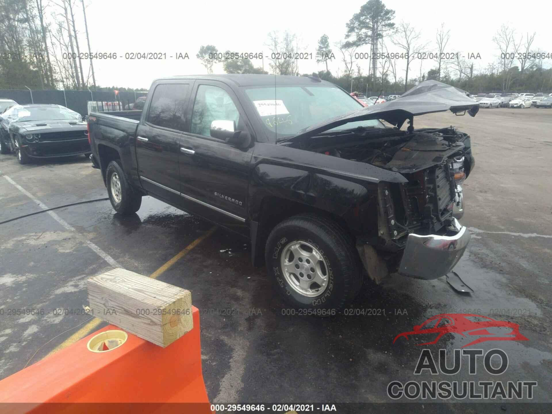 CHEVROLET SILVERADO 1500 2017 - 3GCUKREC6HG106950