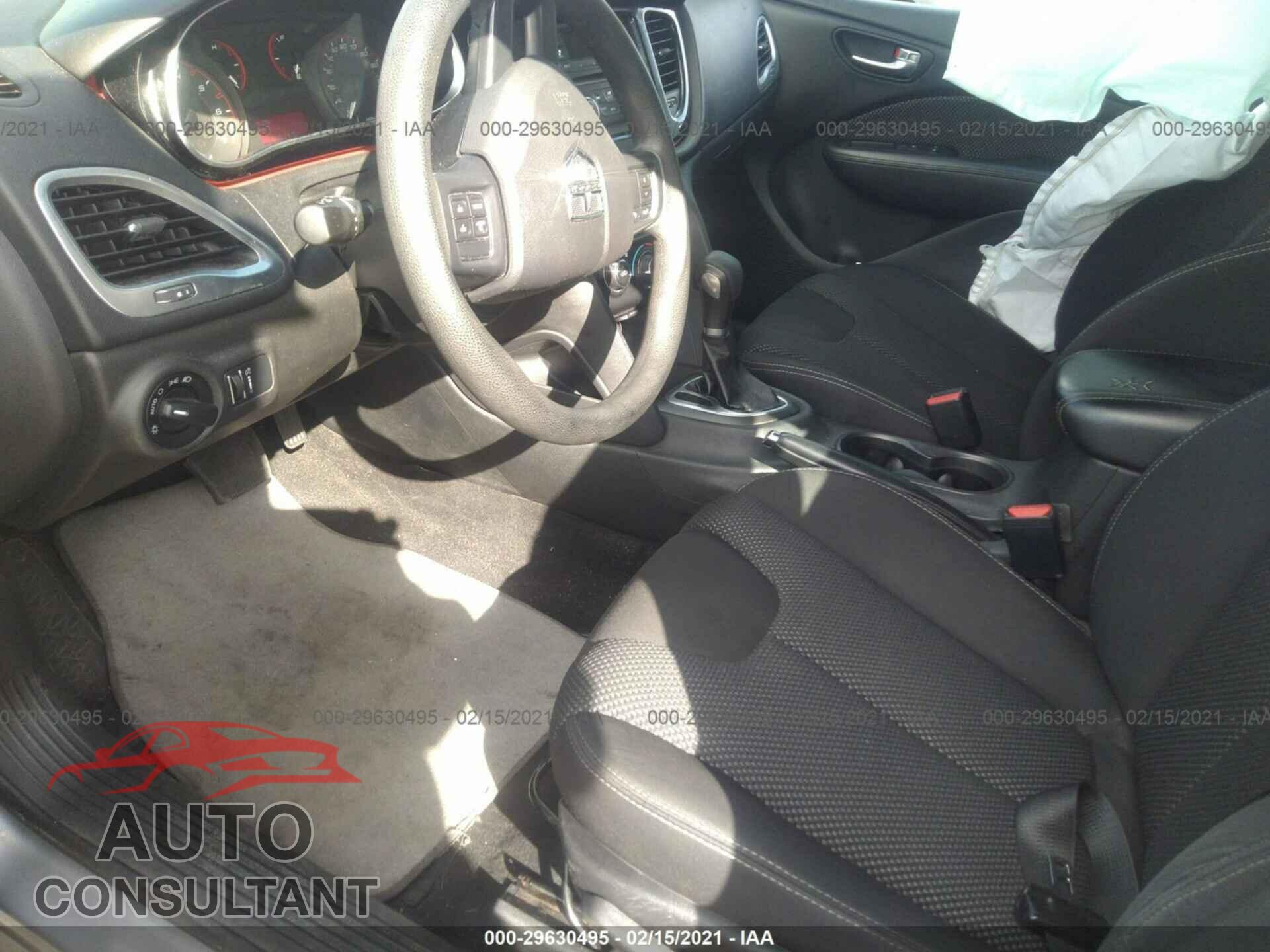DODGE DART 2016 - 1C3CDFBA2GD591255
