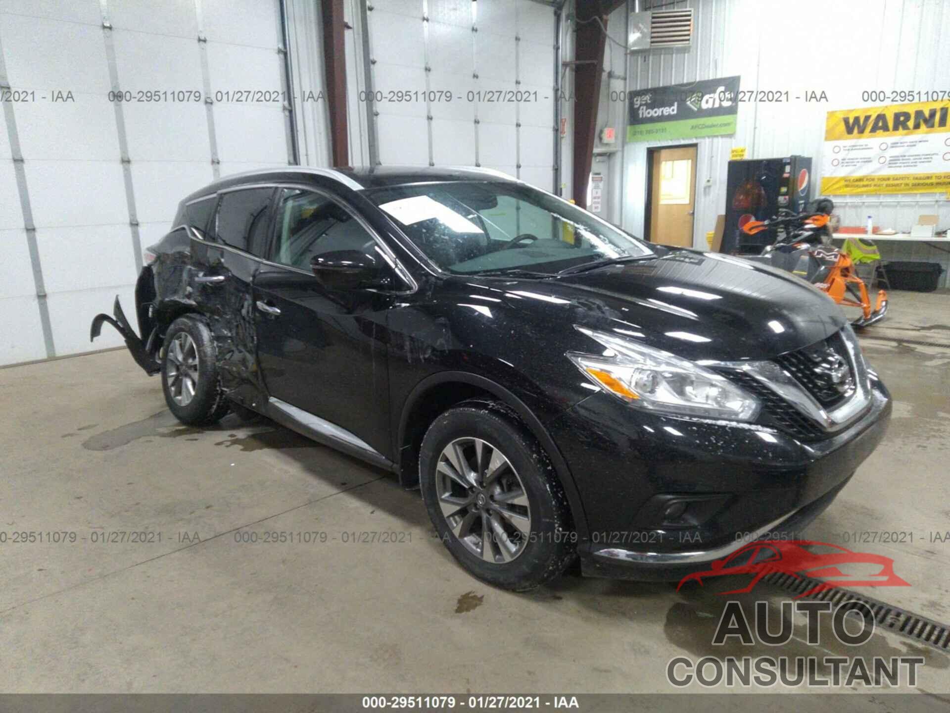 NISSAN MURANO 2016 - 5N1AZ2MH3GN154538