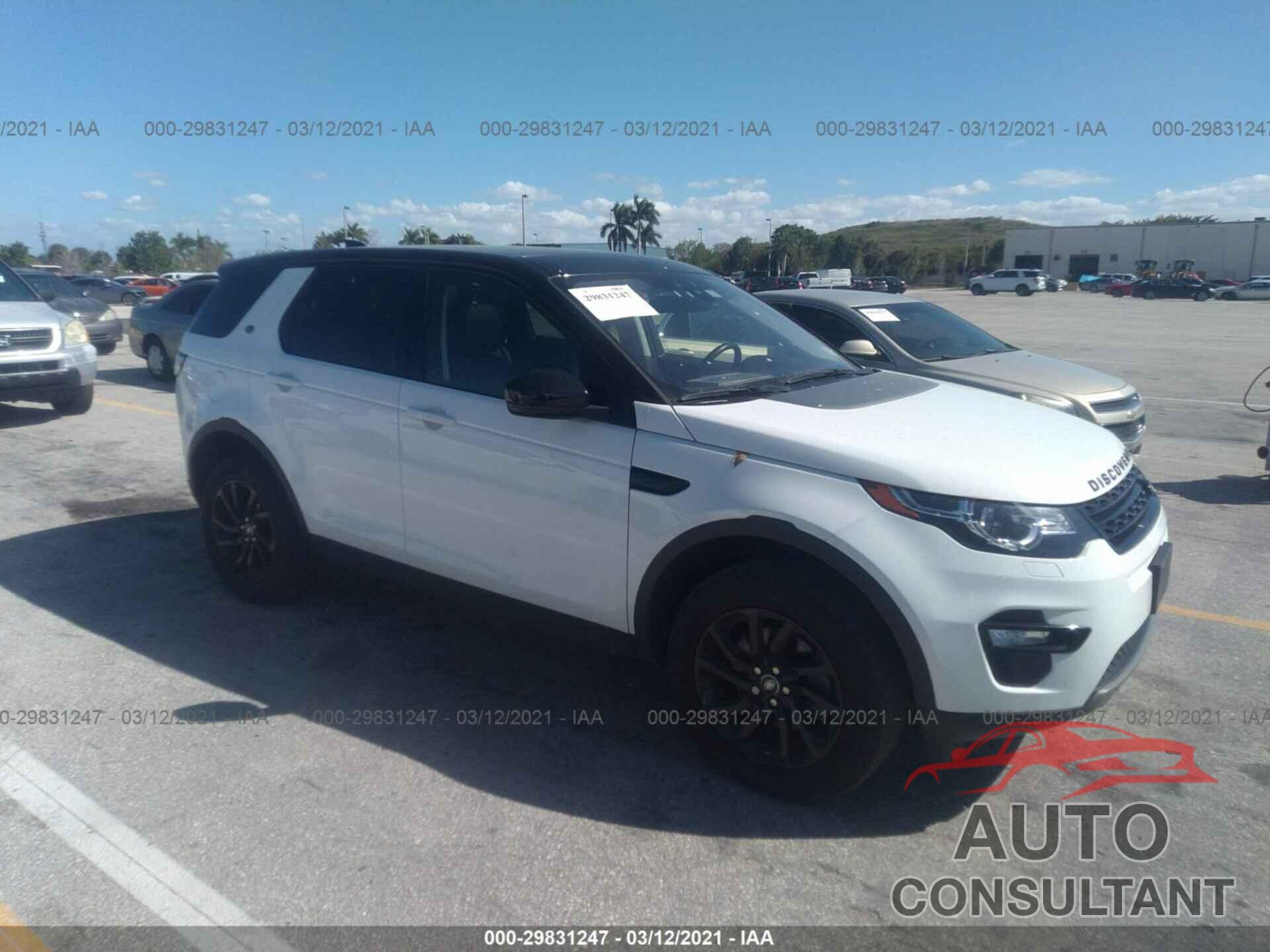 LAND ROVER DISCOVERY SPORT 2018 - SALCR2RX5JH746776