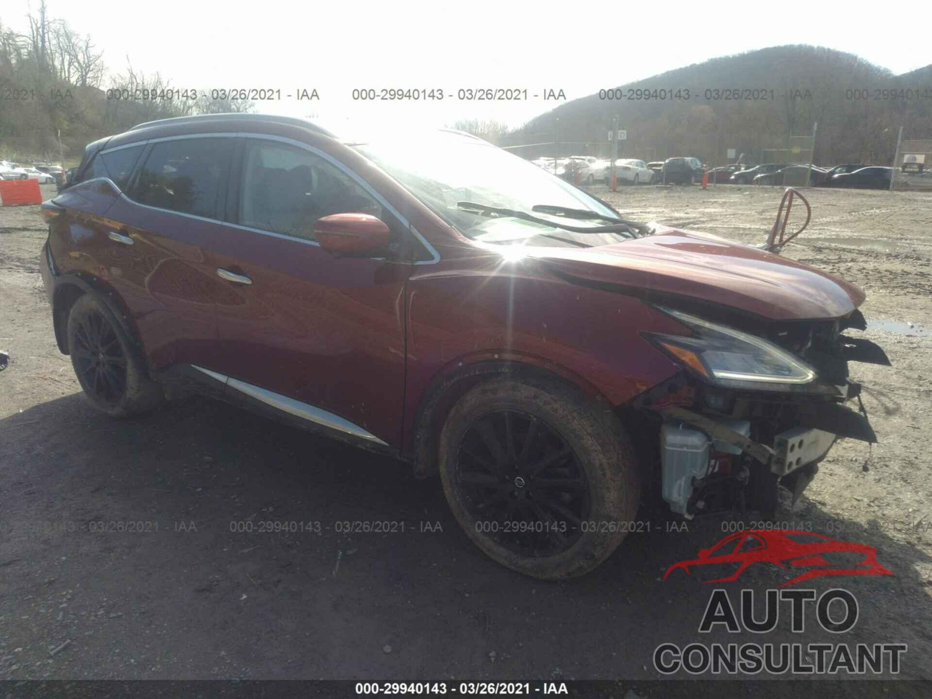 NISSAN MURANO 2019 - 5N1AZ2MS1KN160052