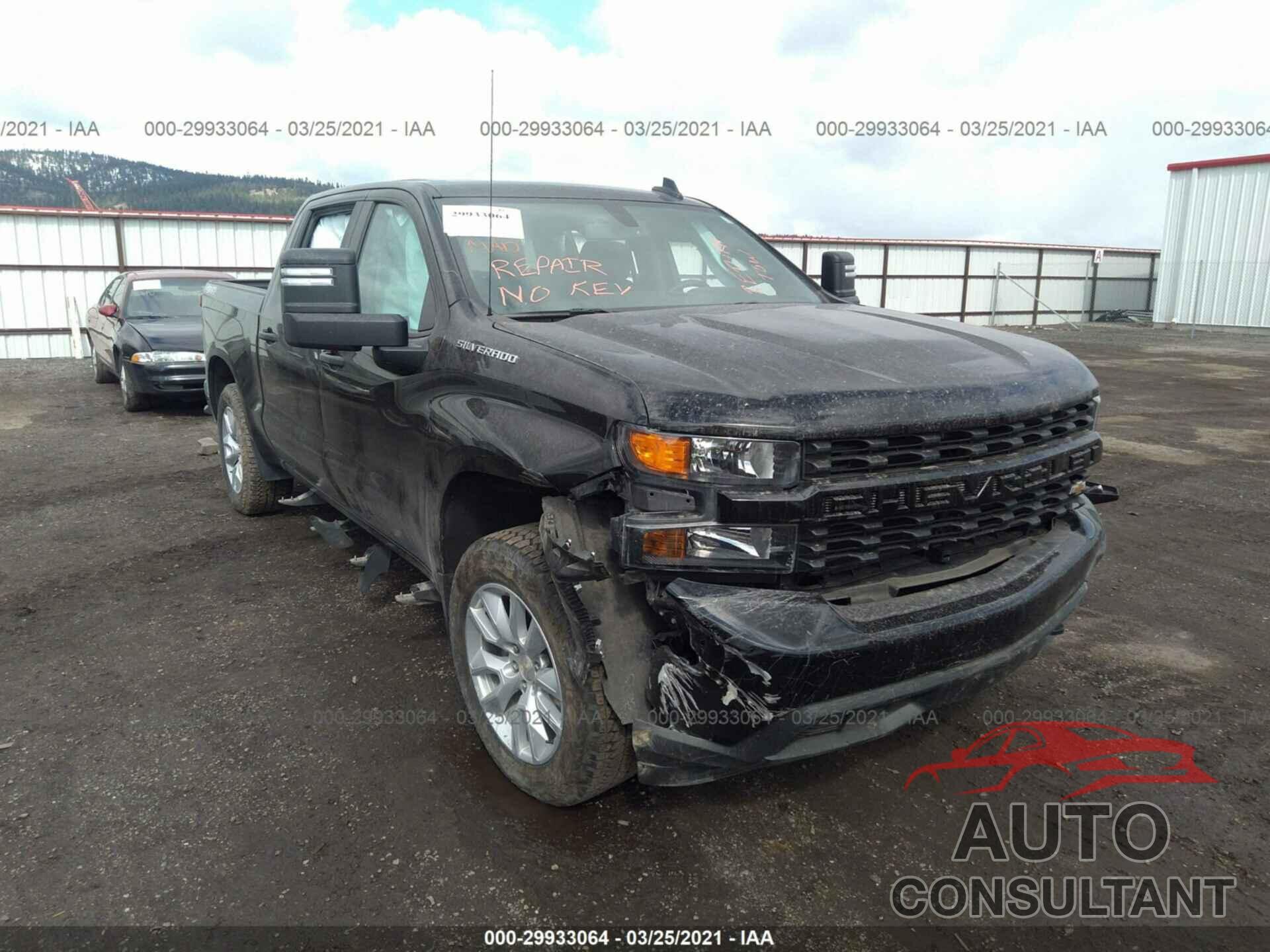 CHEVROLET SILVERADO 1500 2019 - 3GCUYBEF9KG700696