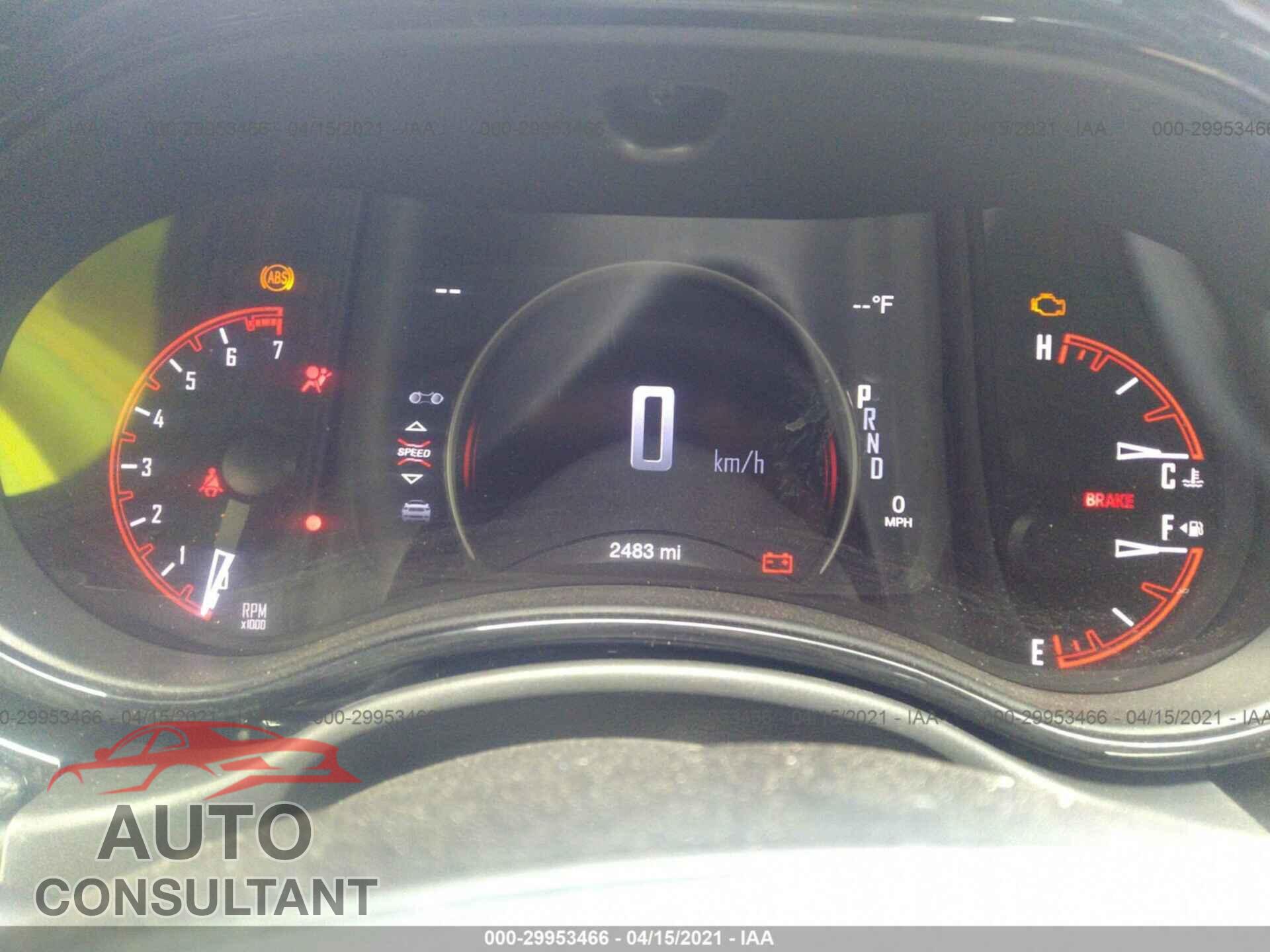 DODGE DURANGO 2021 - 1C4RDJDG8MC523280