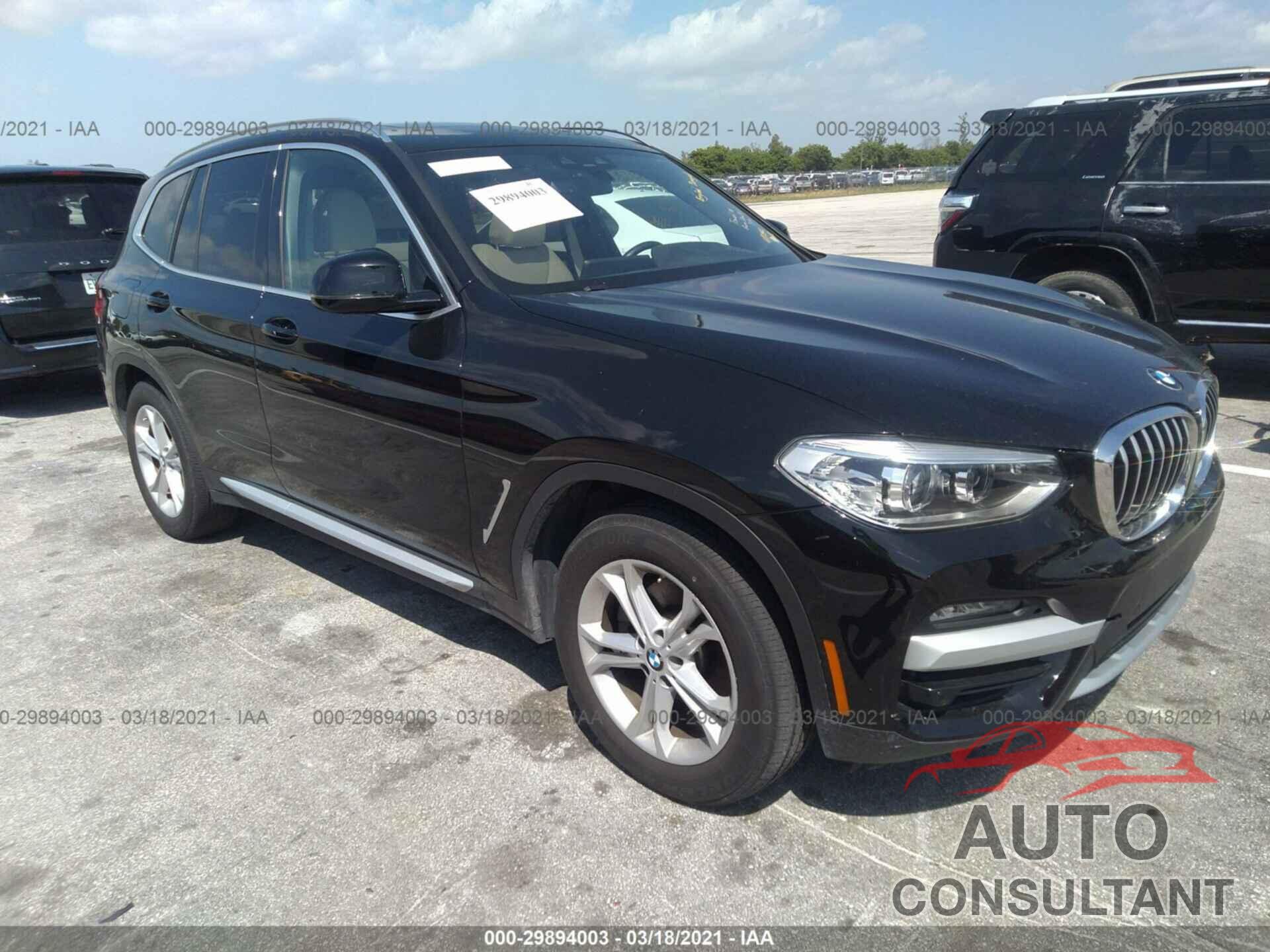 BMW X3 2020 - 5UXTY3C05LLU72764