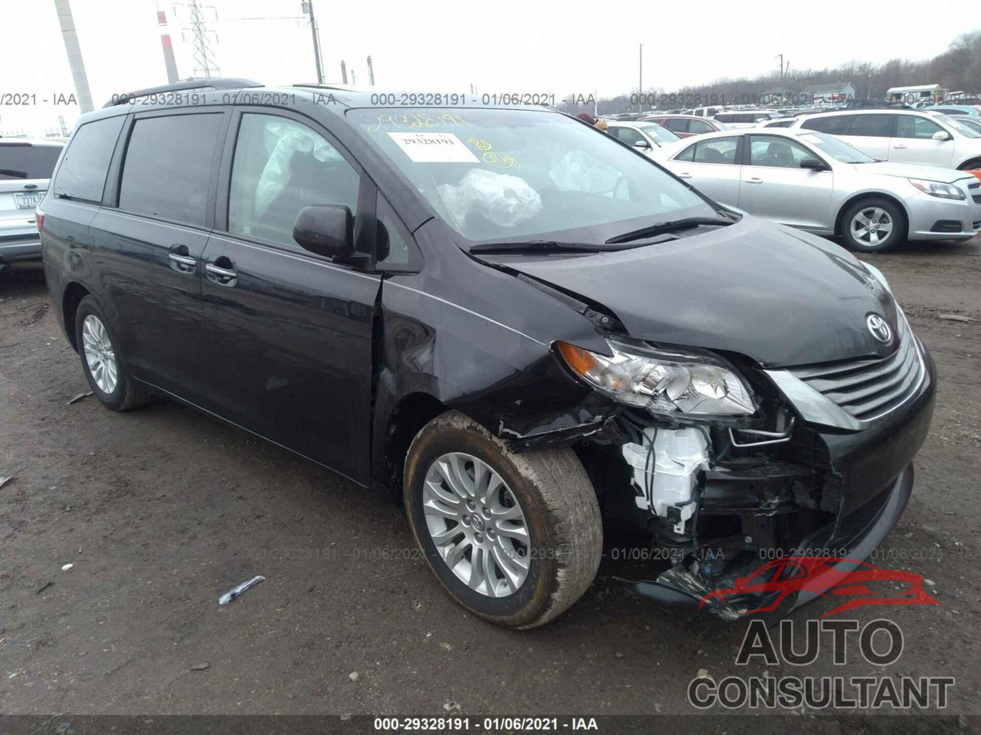 TOYOTA SIENNA 2016 - 5TDYK3DC0GS758494