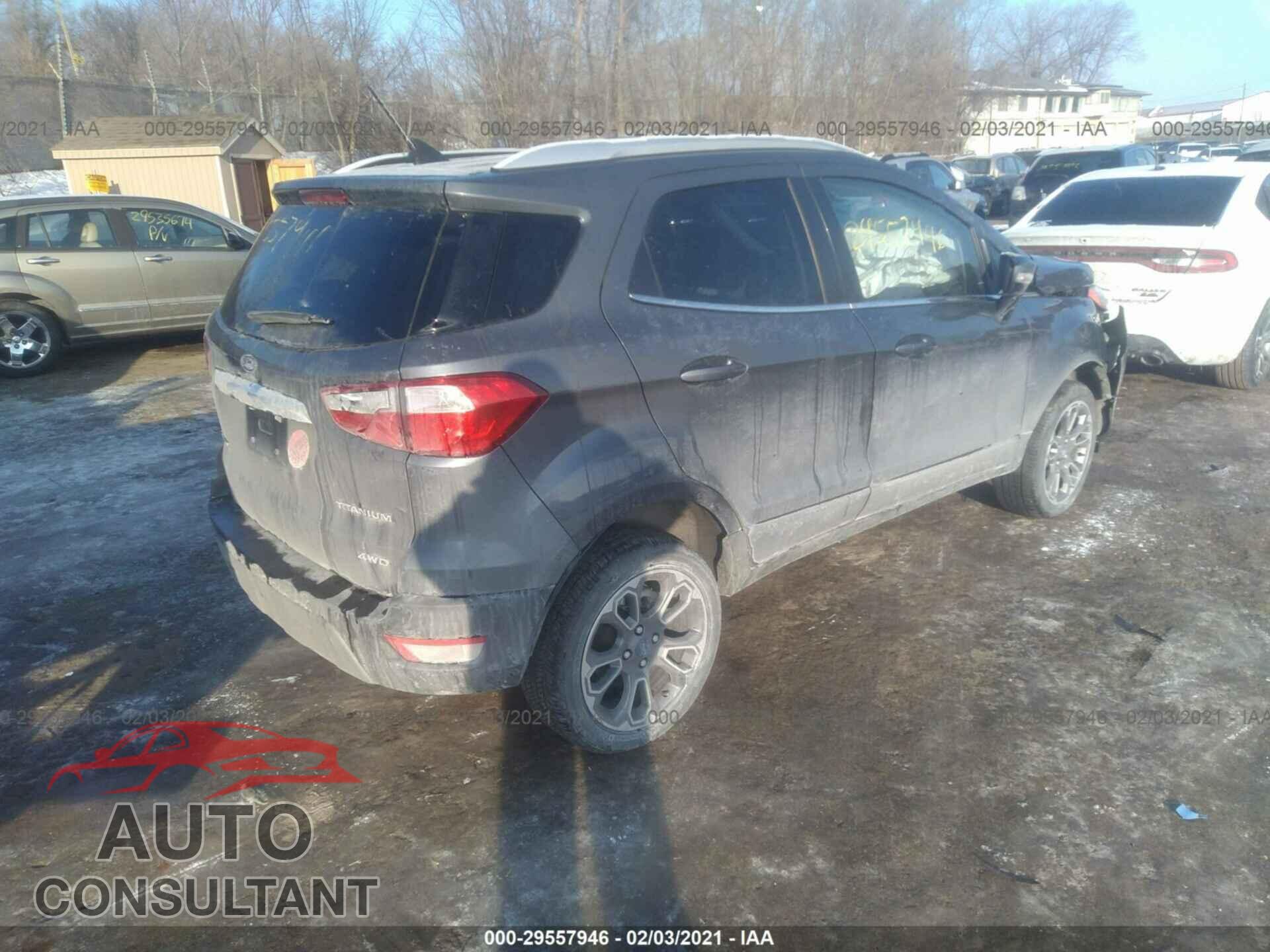 FORD ECOSPORT 2020 - MAJ6S3KL9LC312503