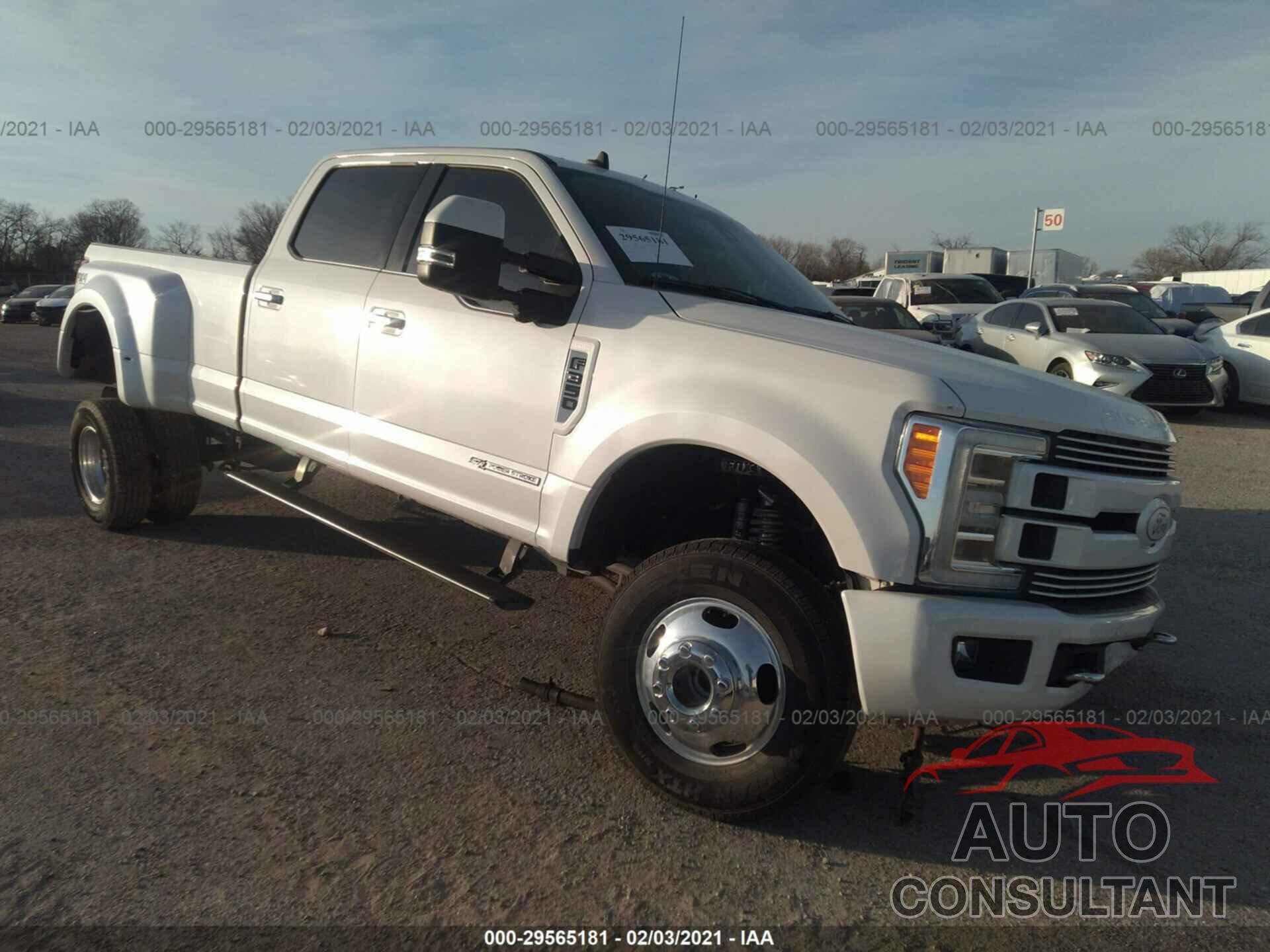 FORD SUPER DUTY F-350 DRW 2019 - 1FT8W3DT9KEE64725