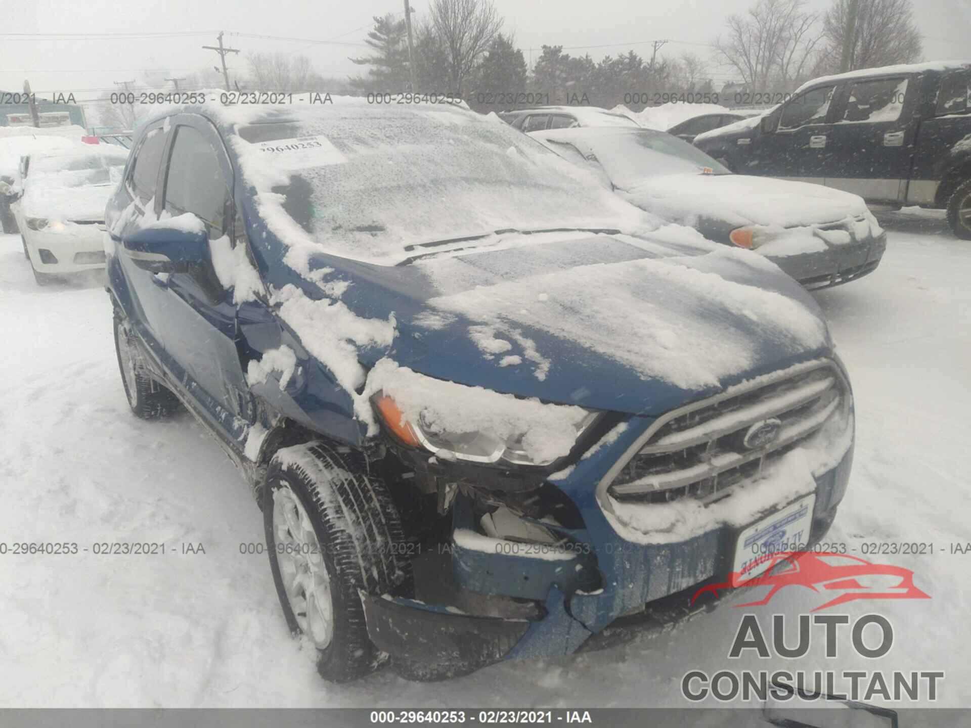 FORD ECOSPORT 2019 - MAJ3S2GE2KC275669