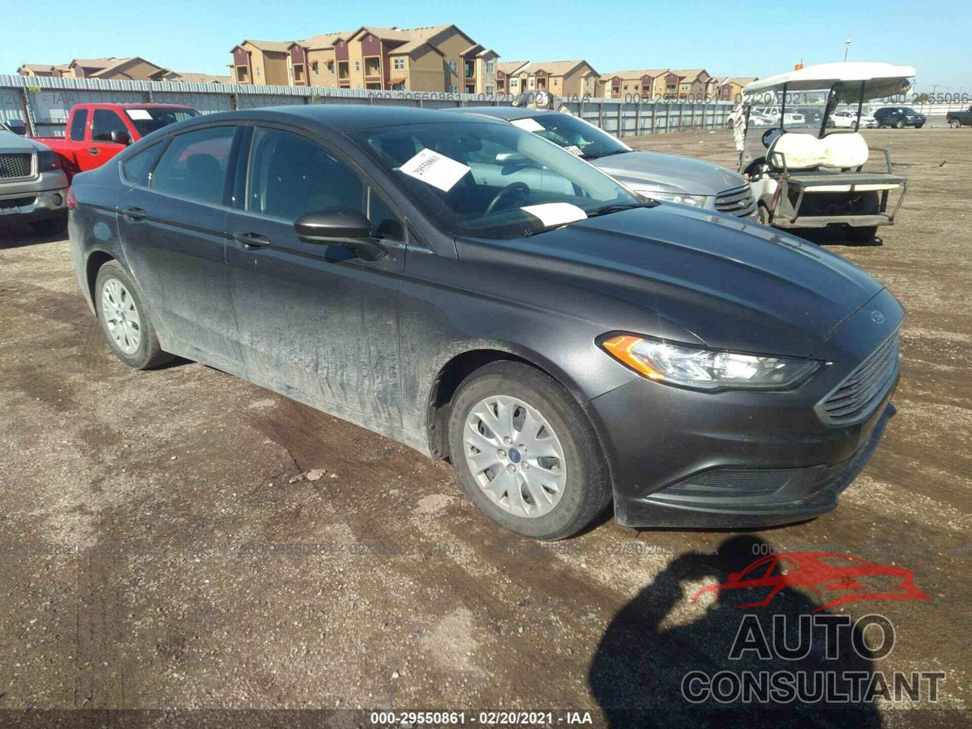 FORD FUSION 2017 - 3FA6P0H7XHR378934