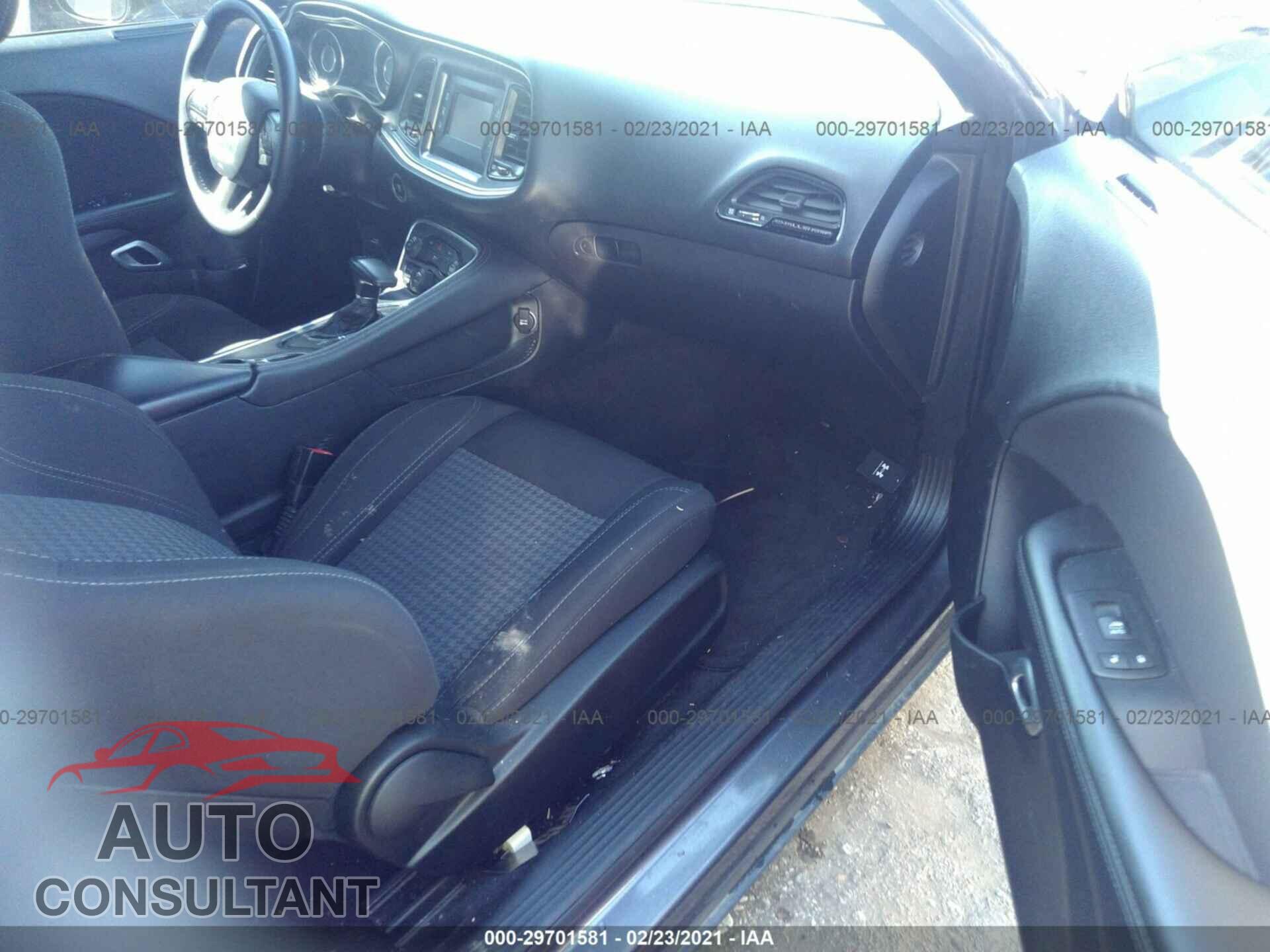 DODGE CHALLENGER 2016 - 2C3CDZAG3GH194972