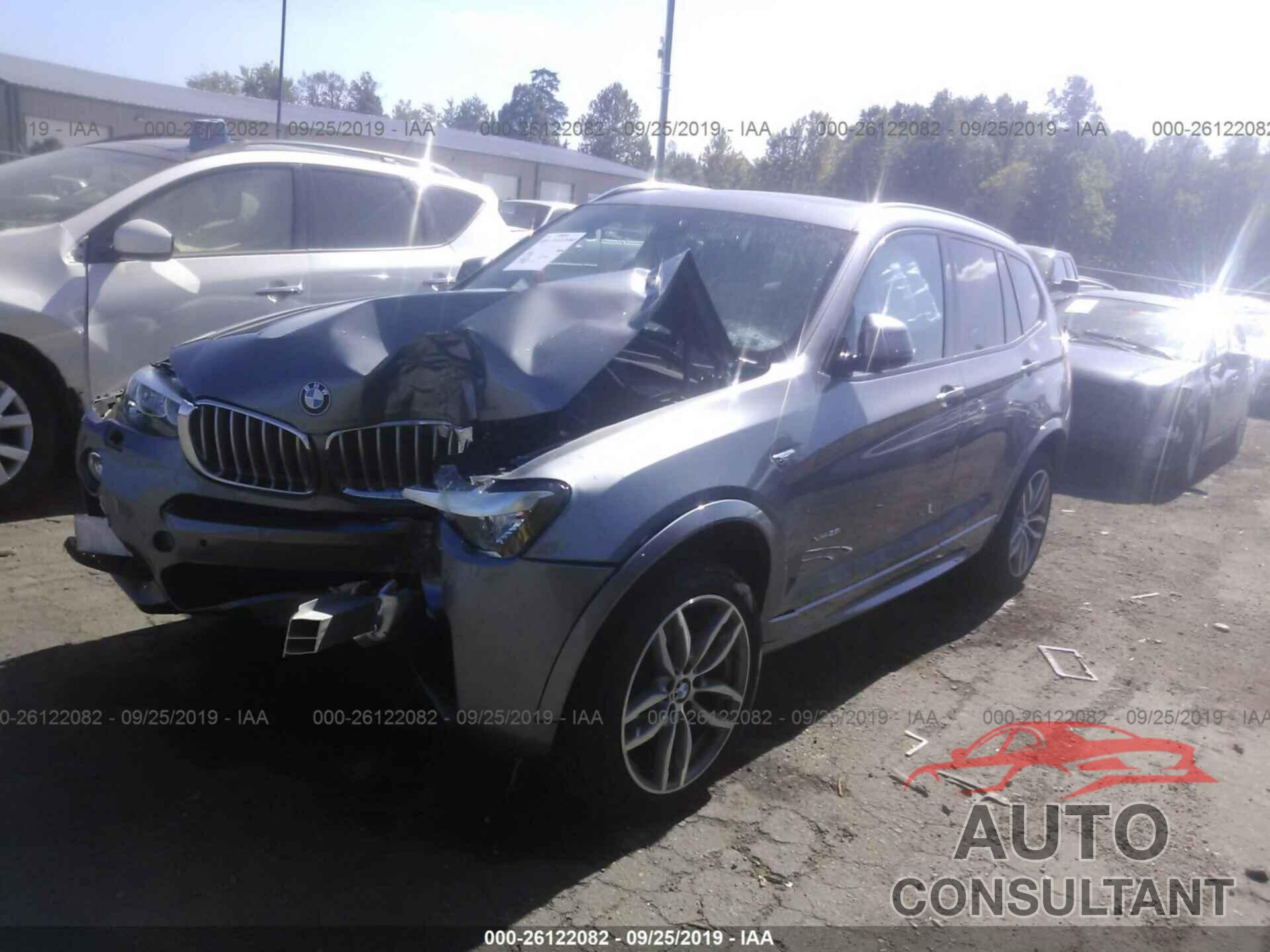 BMW X3 2016 - 5UXWX9C59G0D69288