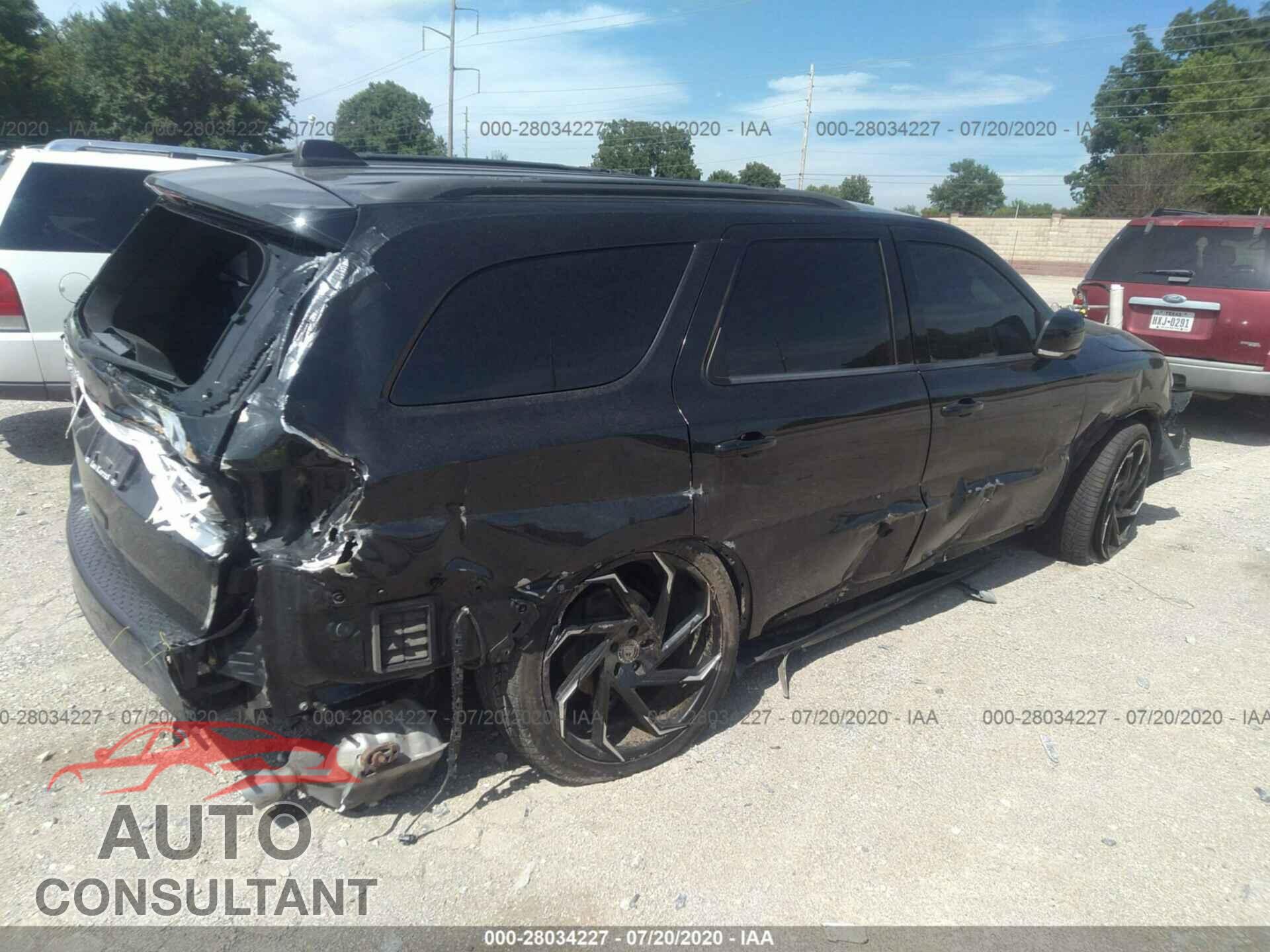 Dodge Durango 2016 - 1C4RDJDG8GC301956