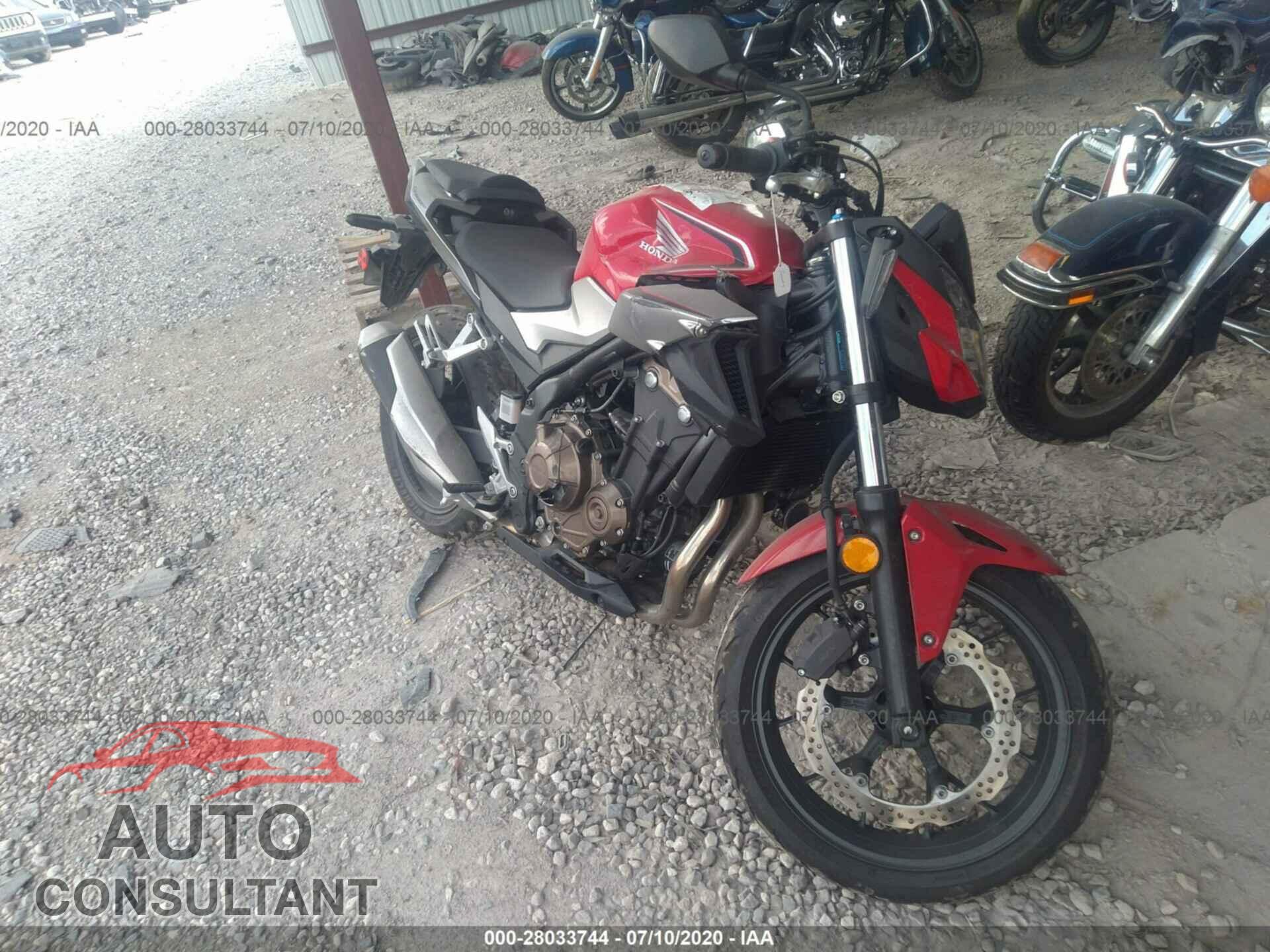 HONDA CB500 2019 - MLHPC6315K5000267