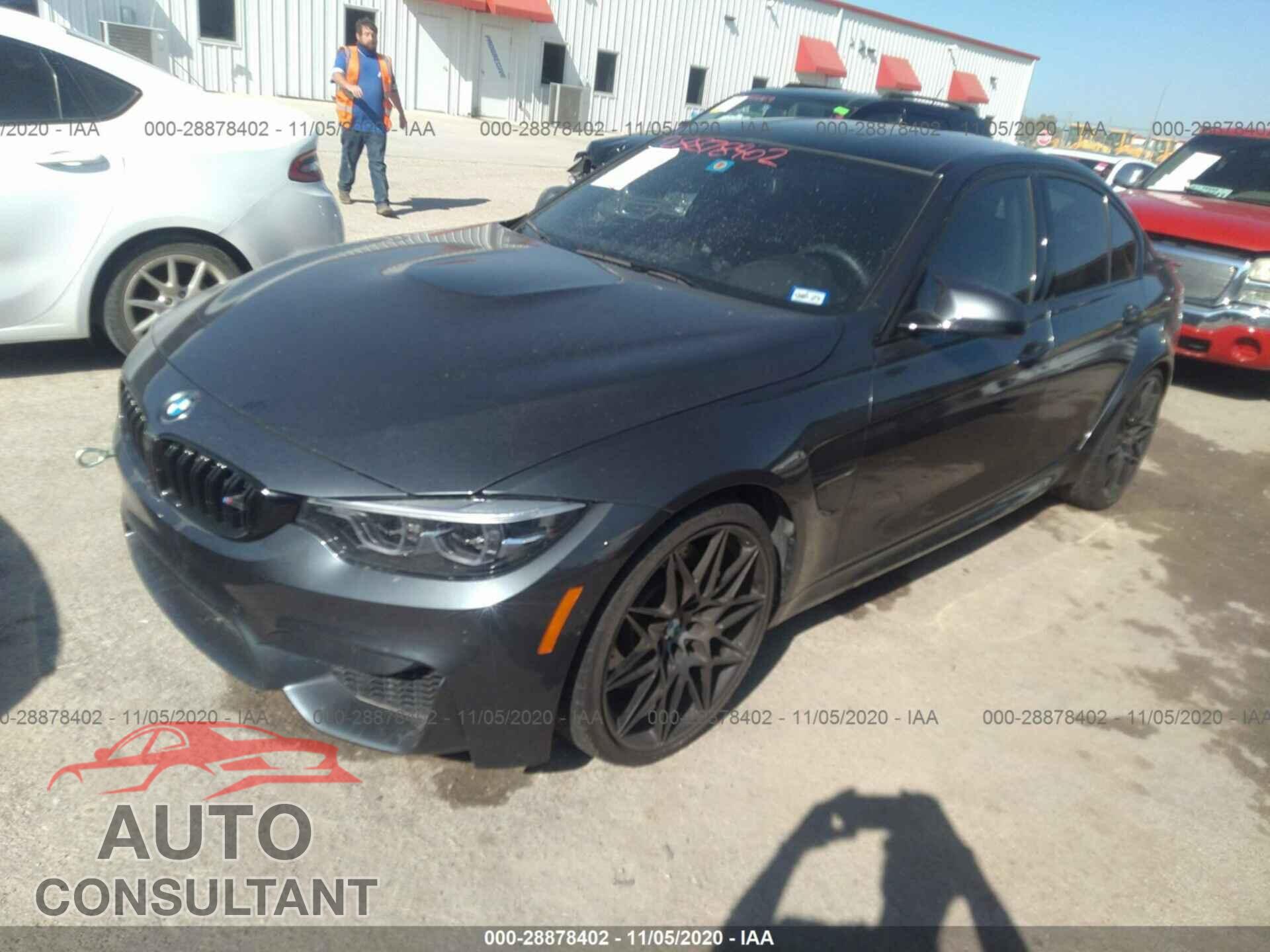 BMW M3 2018 - WBS8M9C54J5J79319