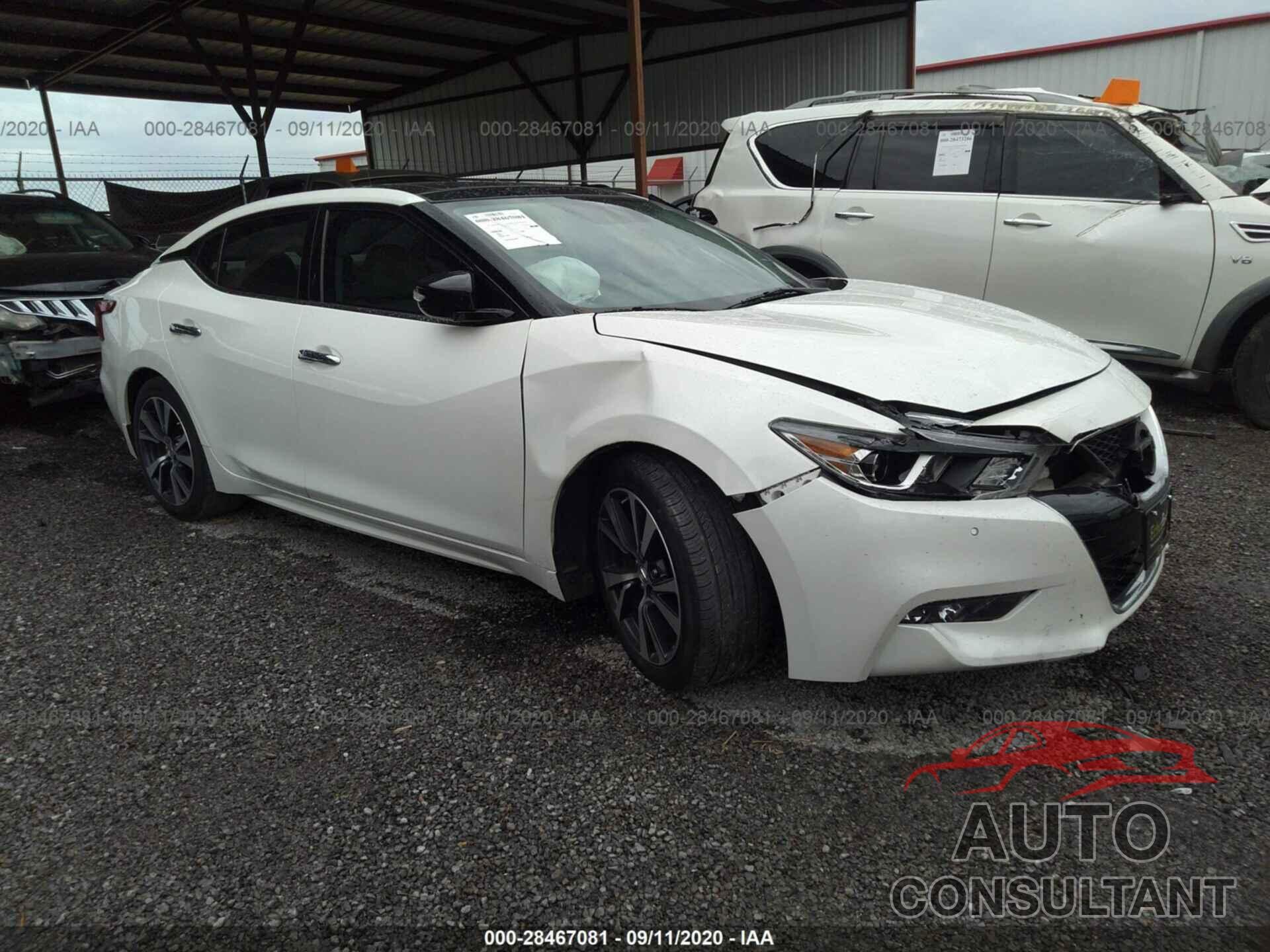 NISSAN MAXIMA 2017 - 1N4AA6AP8HC384481