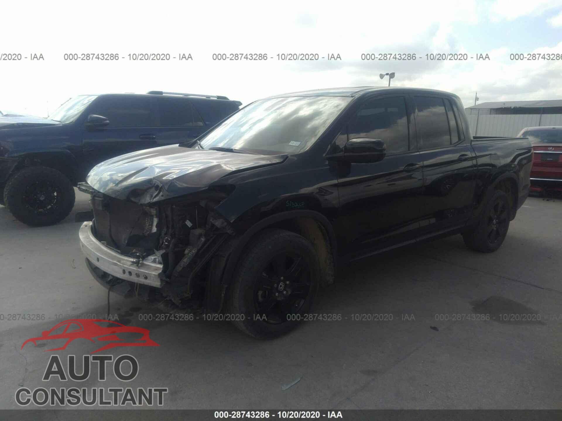 HONDA RIDGELINE 2018 - 5FPYK3F84JB005045