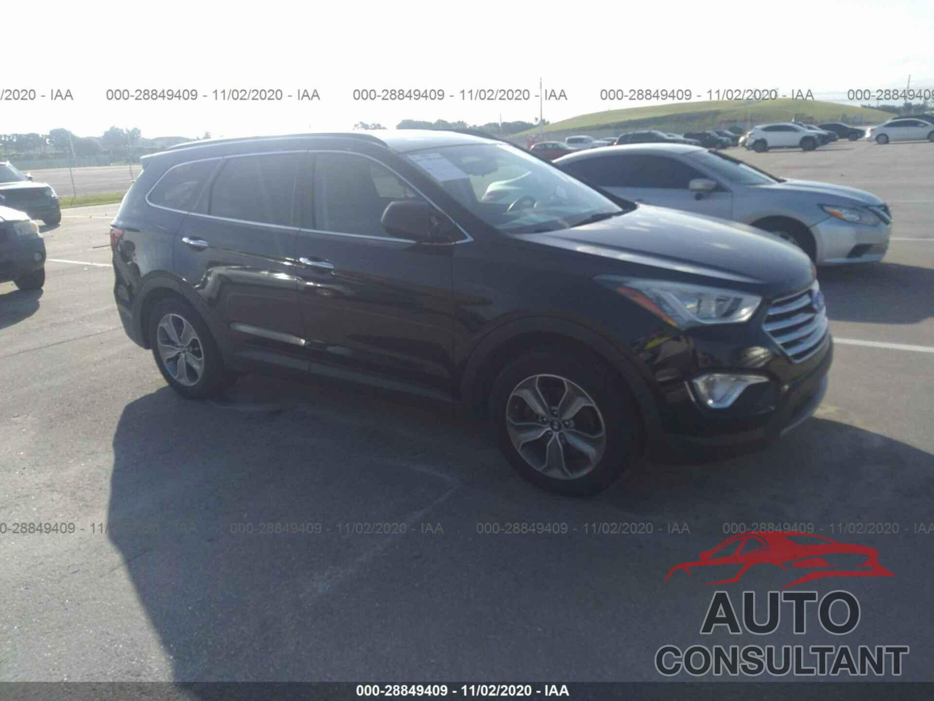 HYUNDAI SANTA FE 2016 - KM8SM4HF4GU133632
