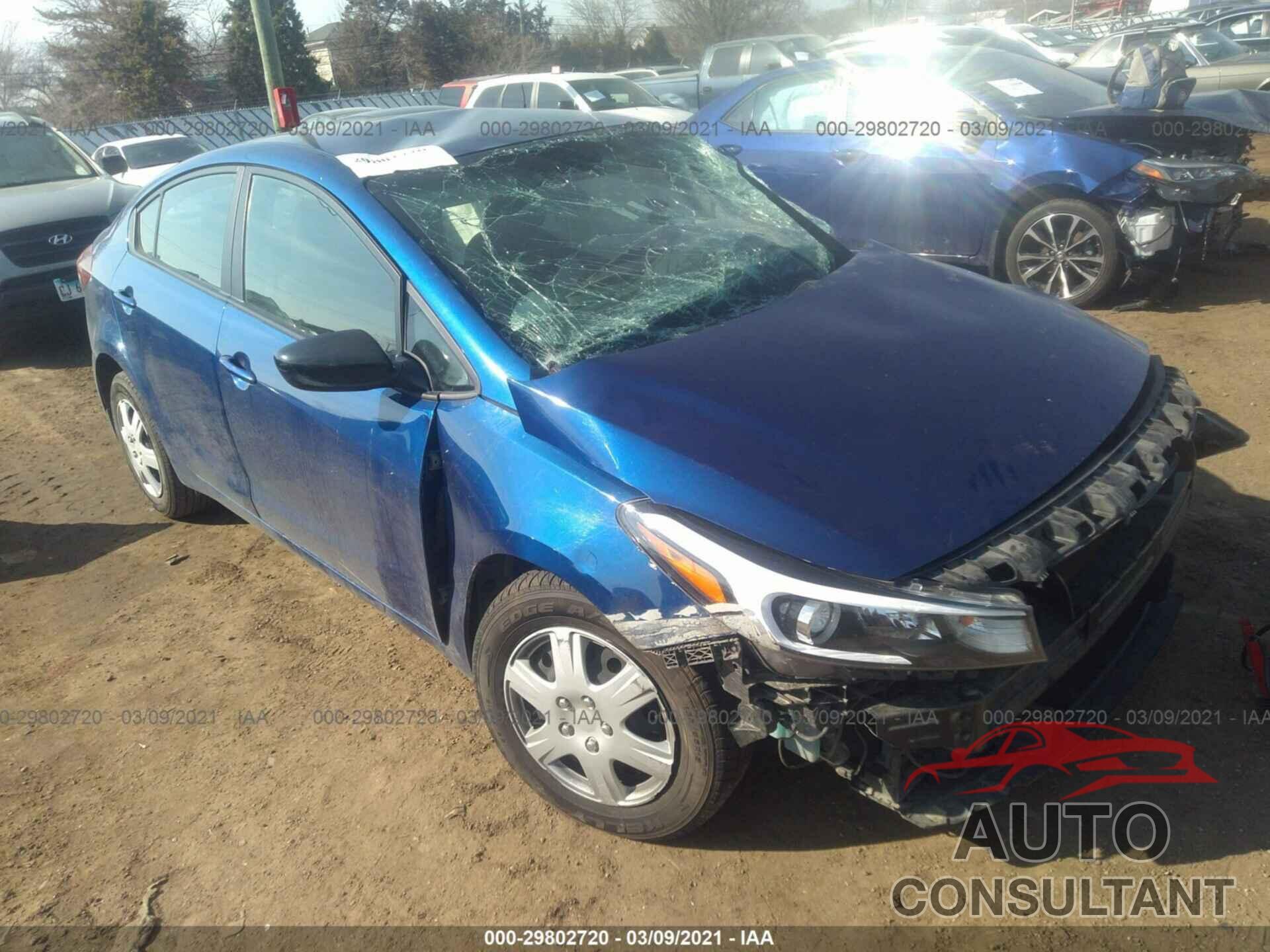 KIA FORTE 2017 - 3KPFK4A72HE065927