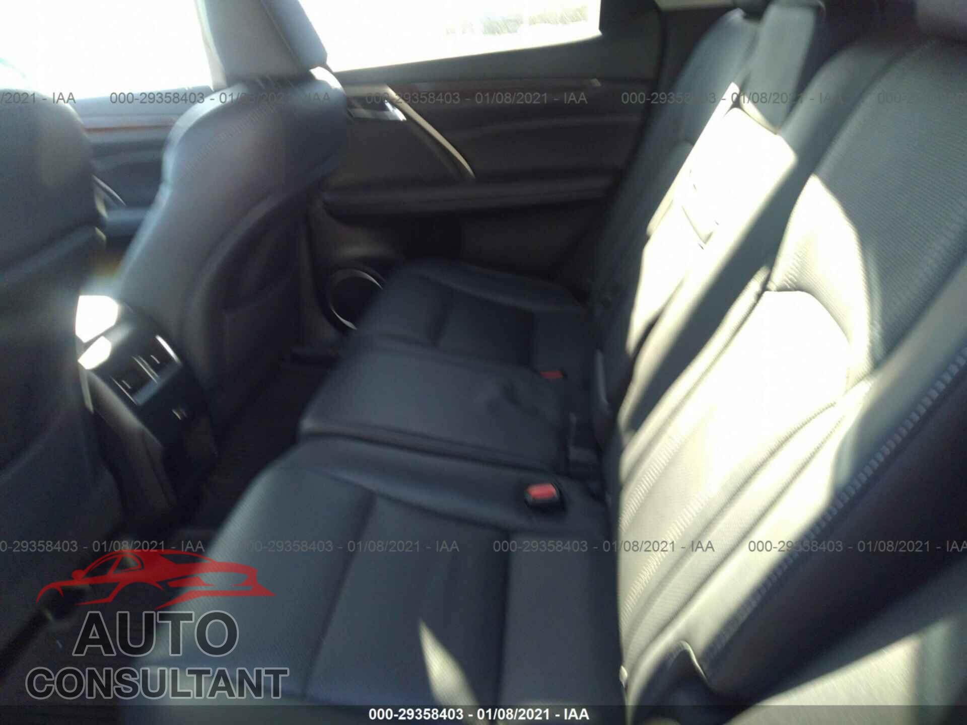 LEXUS RX 2017 - 2T2BZMCA5HC112042