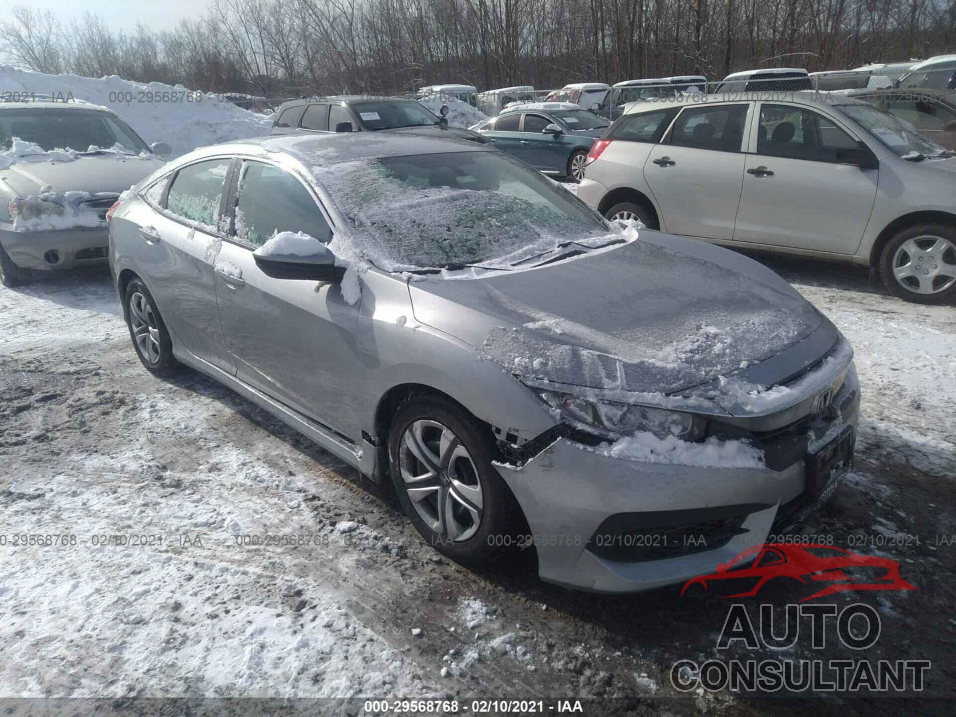 HONDA CIVIC SEDAN 2016 - 19XFC2F58GE213778