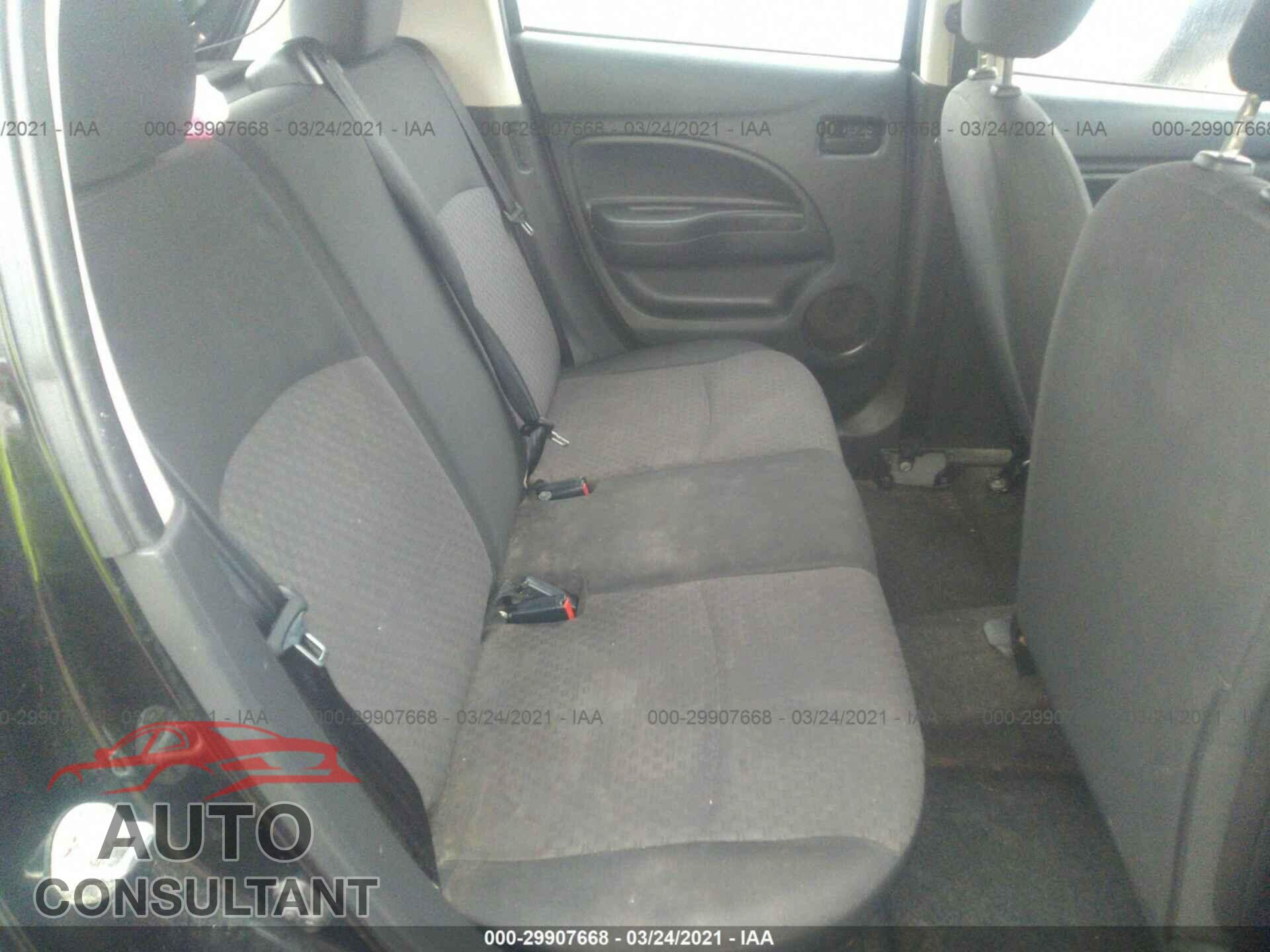 MITSUBISHI MIRAGE 2017 - ML32A3HJ1HH007110