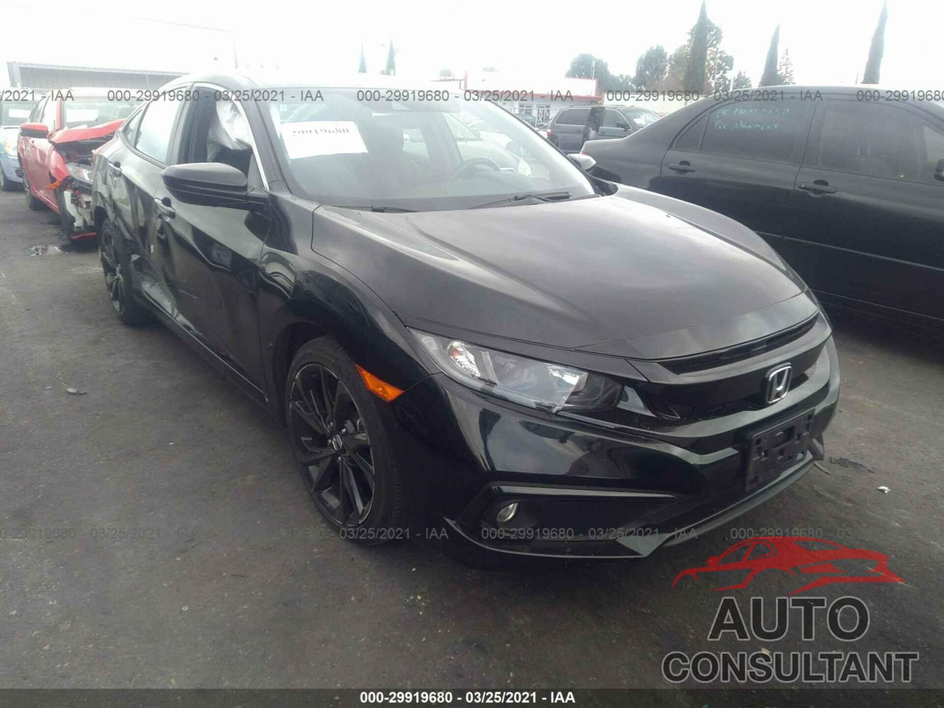 HONDA CIVIC SEDAN 2019 - 19XFC2F84KE207799