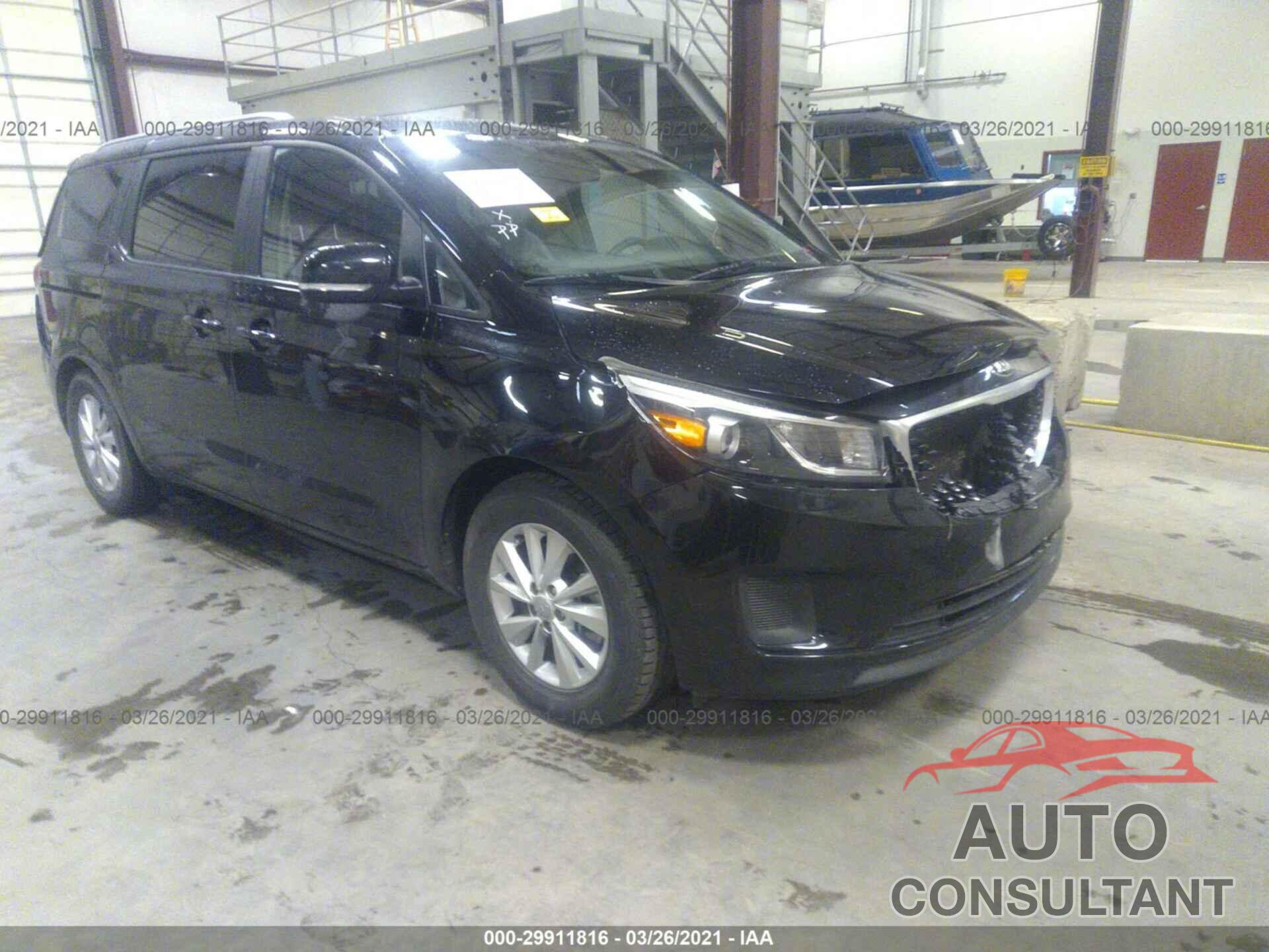 KIA SEDONA 2016 - KNDMB5C10G6128548