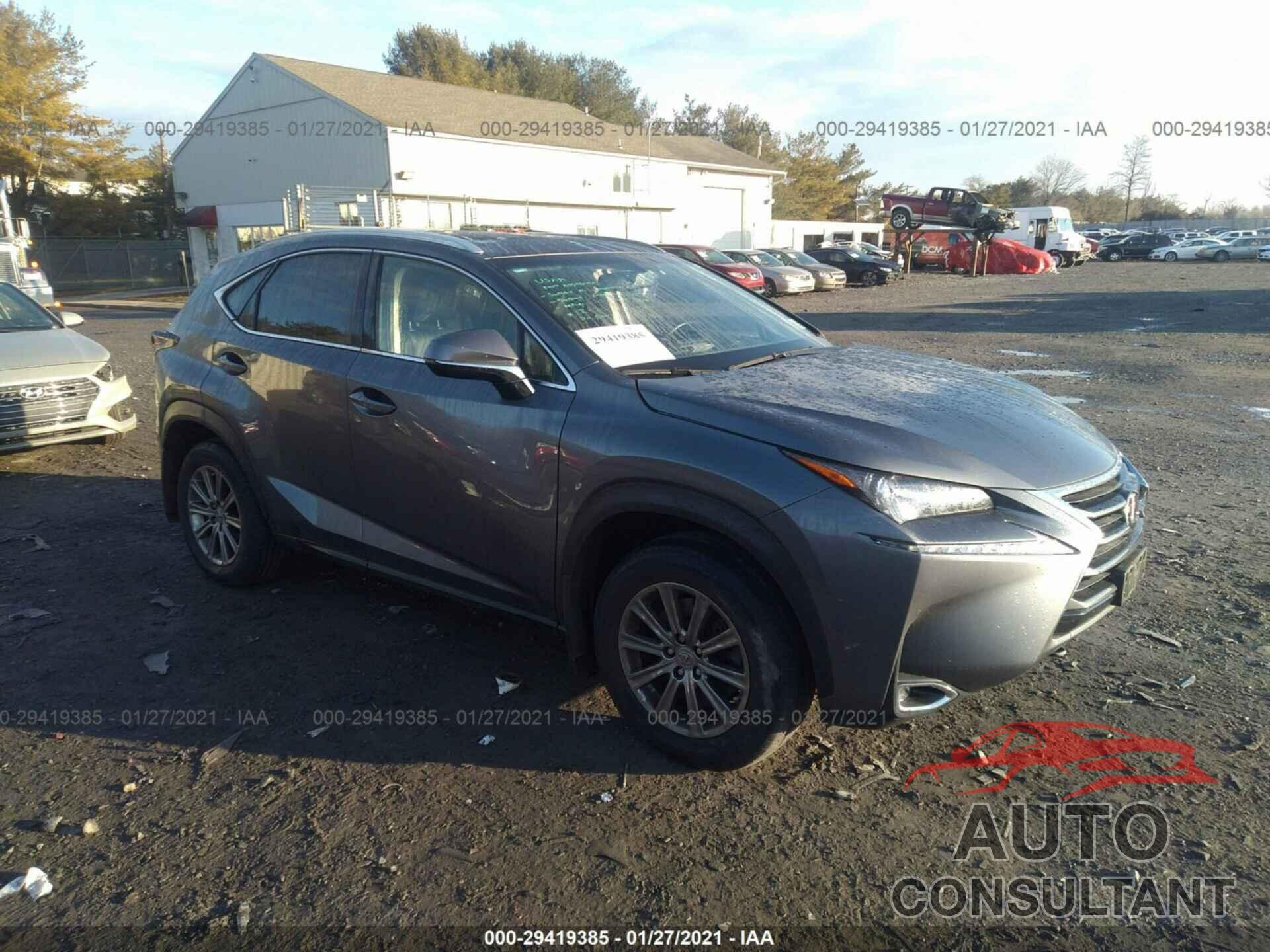 LEXUS NX 2017 - JTJBARBZ8H2109793