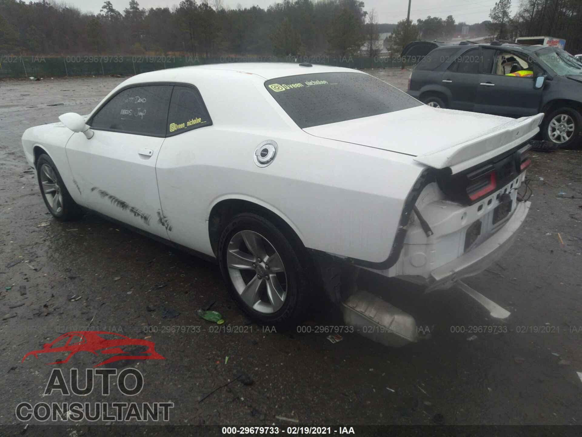 DODGE CHALLENGER 2019 - 2C3CDZAG8KH524498