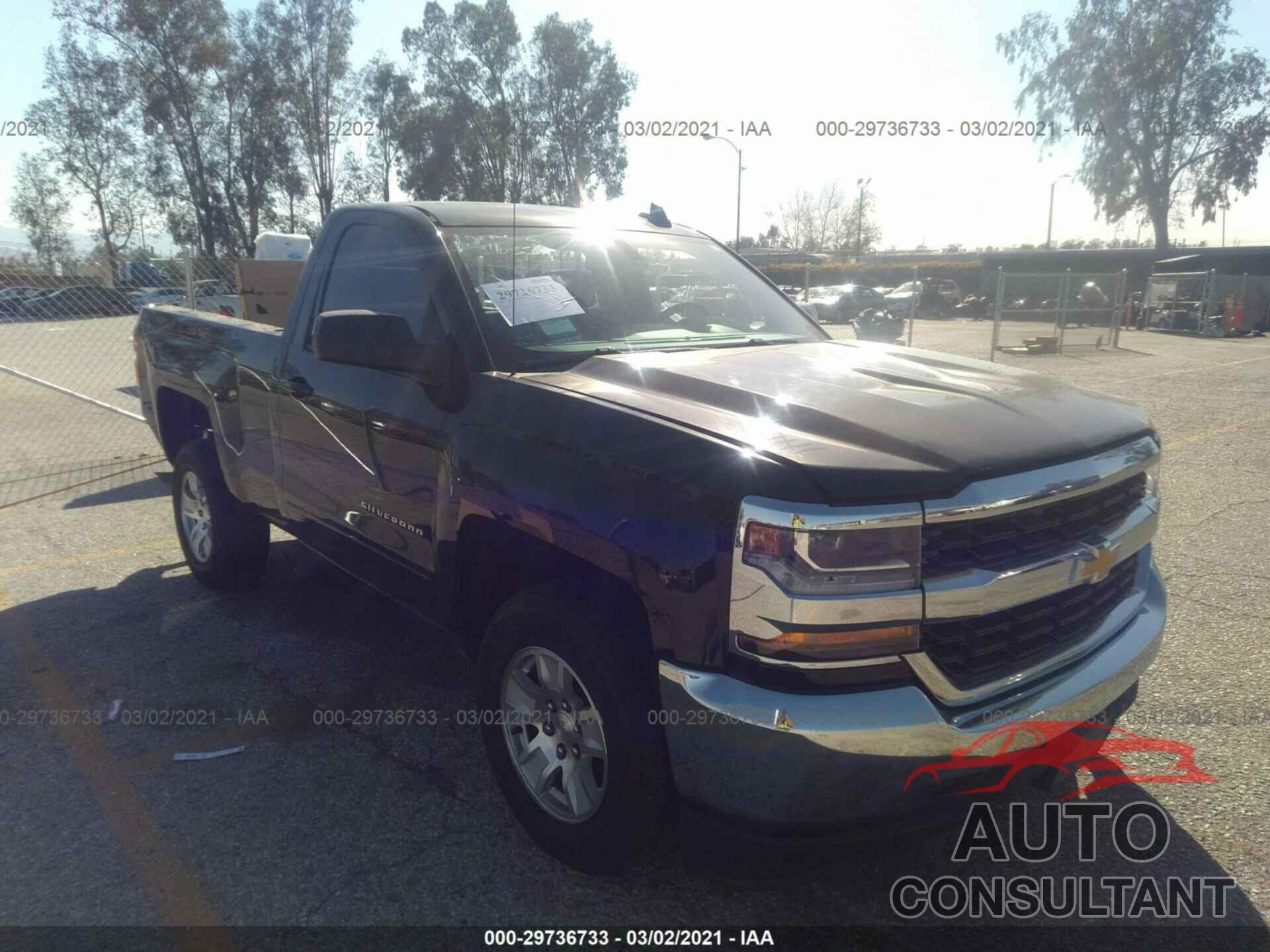 CHEVROLET SILVERADO 1500 2017 - 1GCNCREC0HZ189812