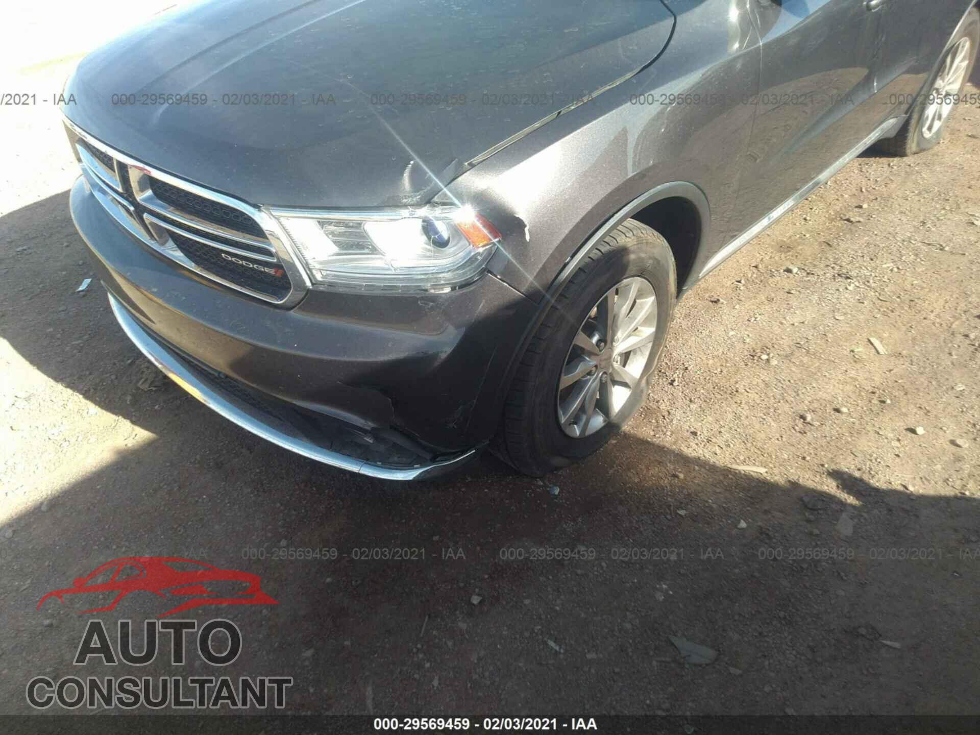 DODGE DURANGO 2018 - 1C4RDHAG3JC254422