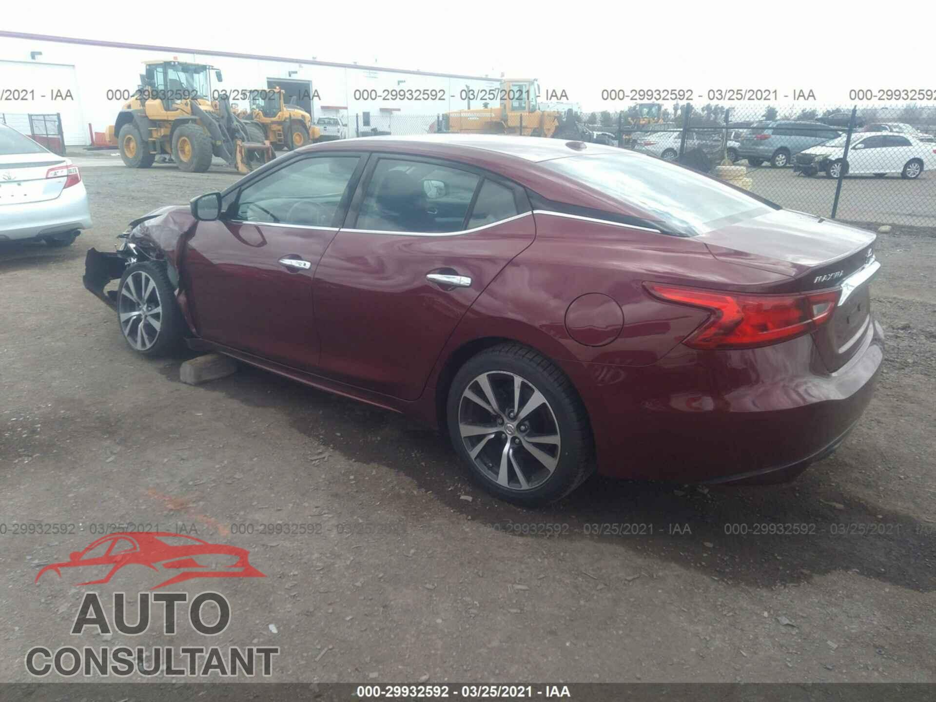 NISSAN MAXIMA 2017 - 1N4AA6AP5HC373471