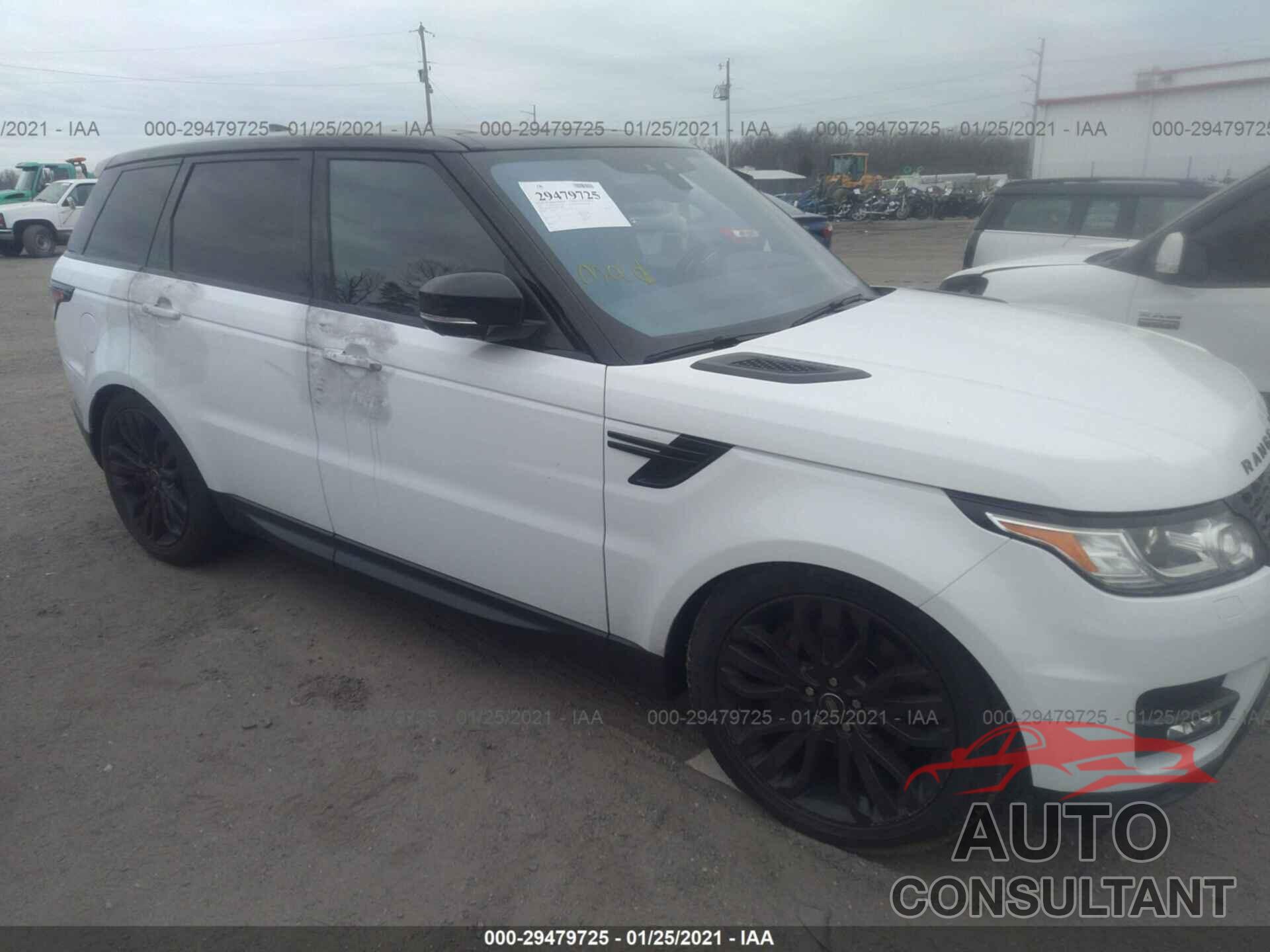 LAND ROVER RANGE ROVER SPORT 2017 - SALWR2FEXHA138920