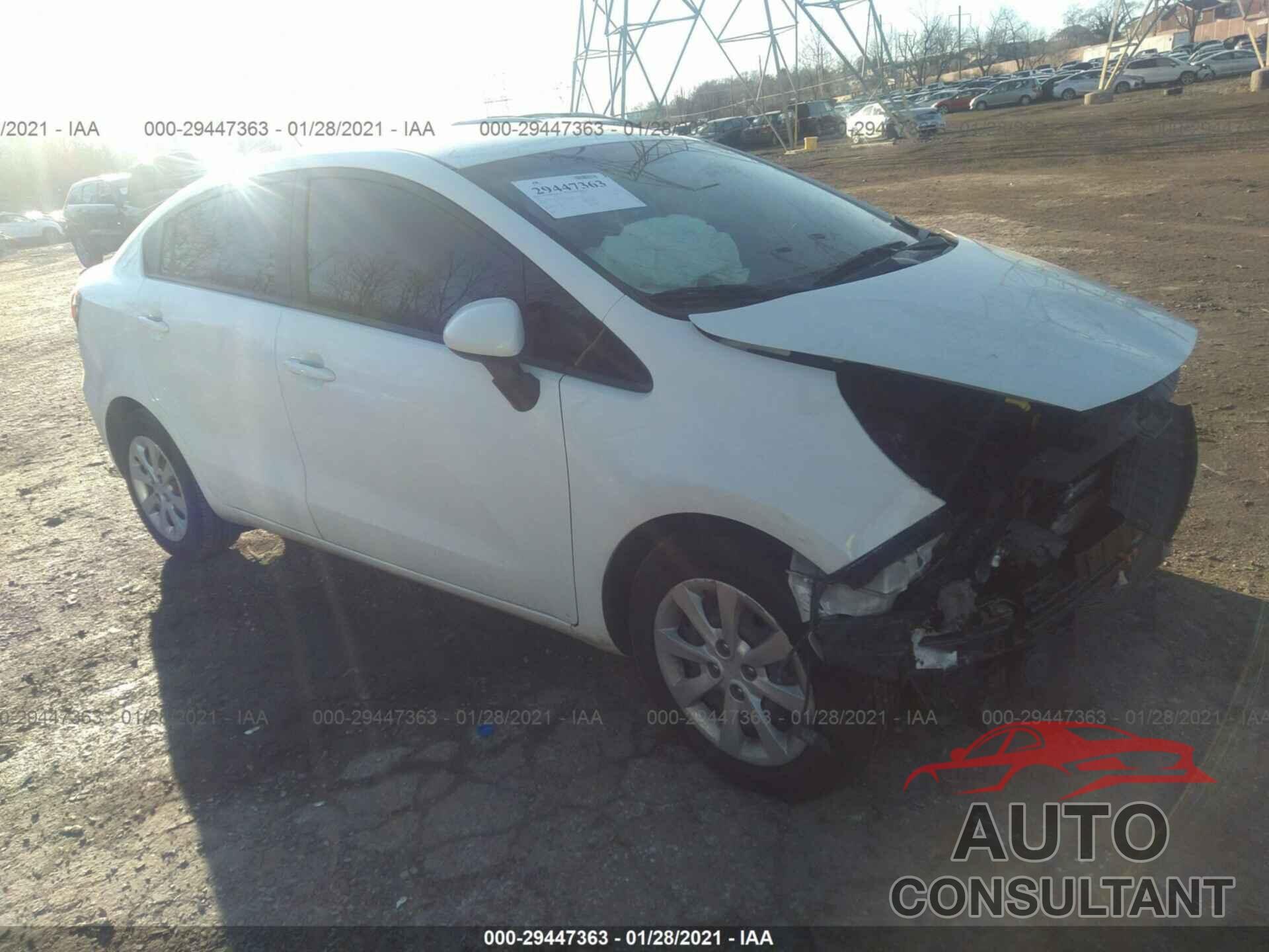 KIA RIO 2016 - KNADM4A33G6689963