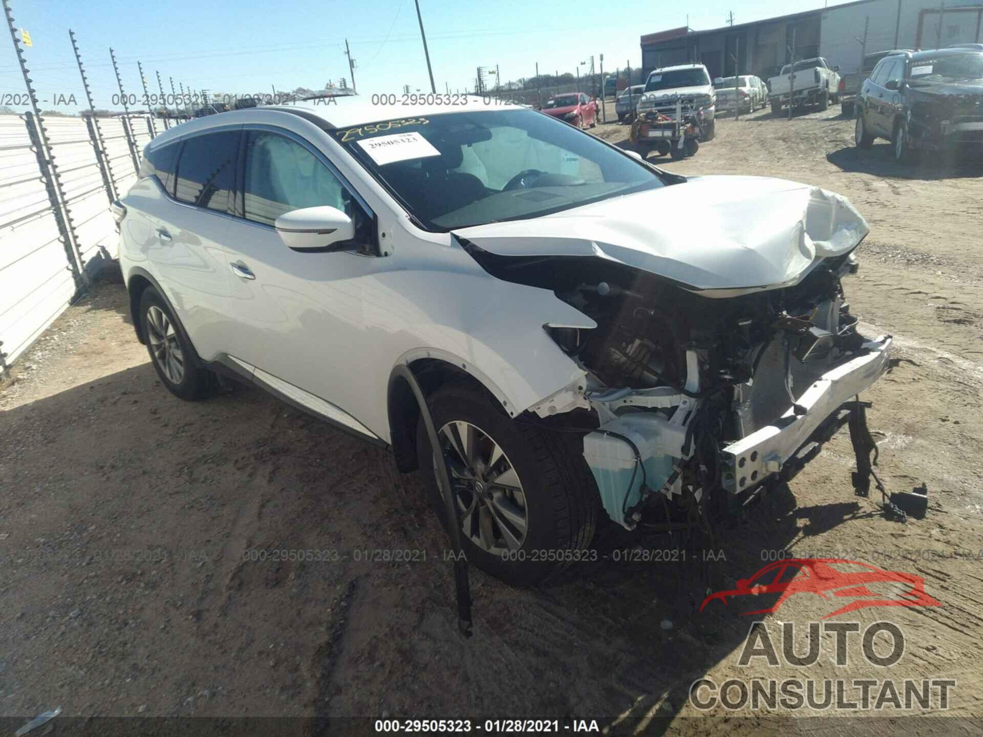 NISSAN MURANO 2018 - 5N1AZ2MG6JN190691