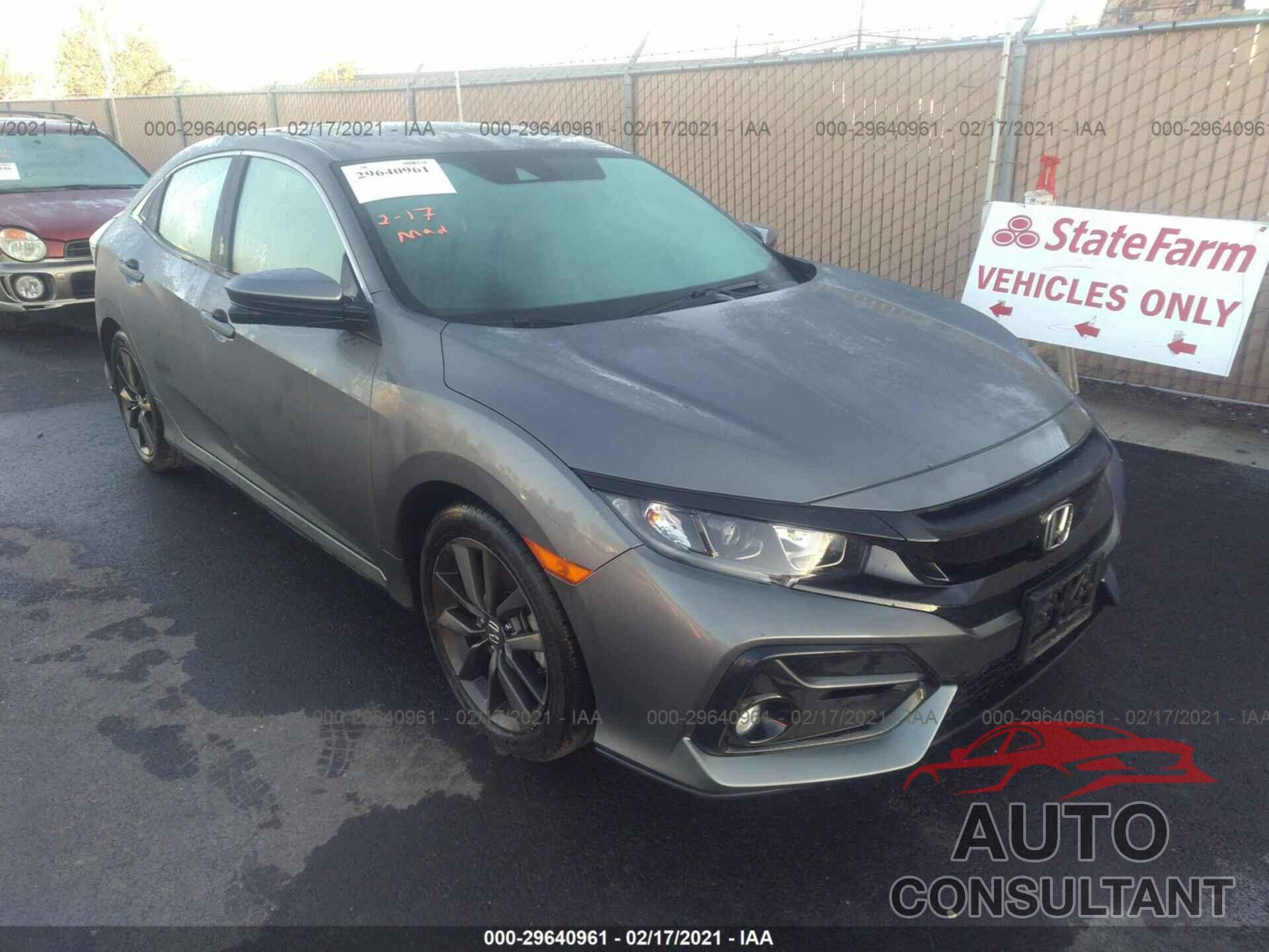 HONDA CIVIC HATCHBACK 2020 - SHHFK7H6XLU407835