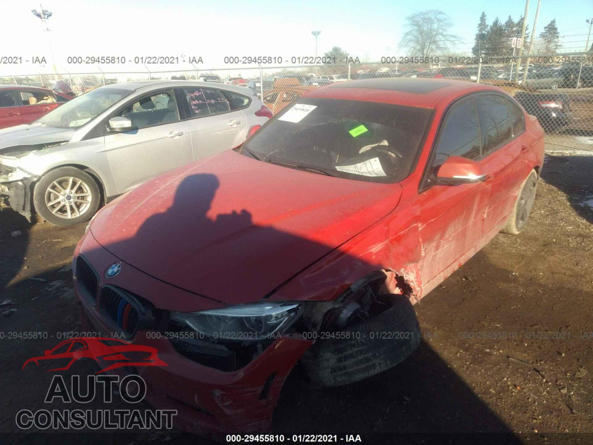 BMW 3 SERIES 2016 - WBA8E3G54GNU03979