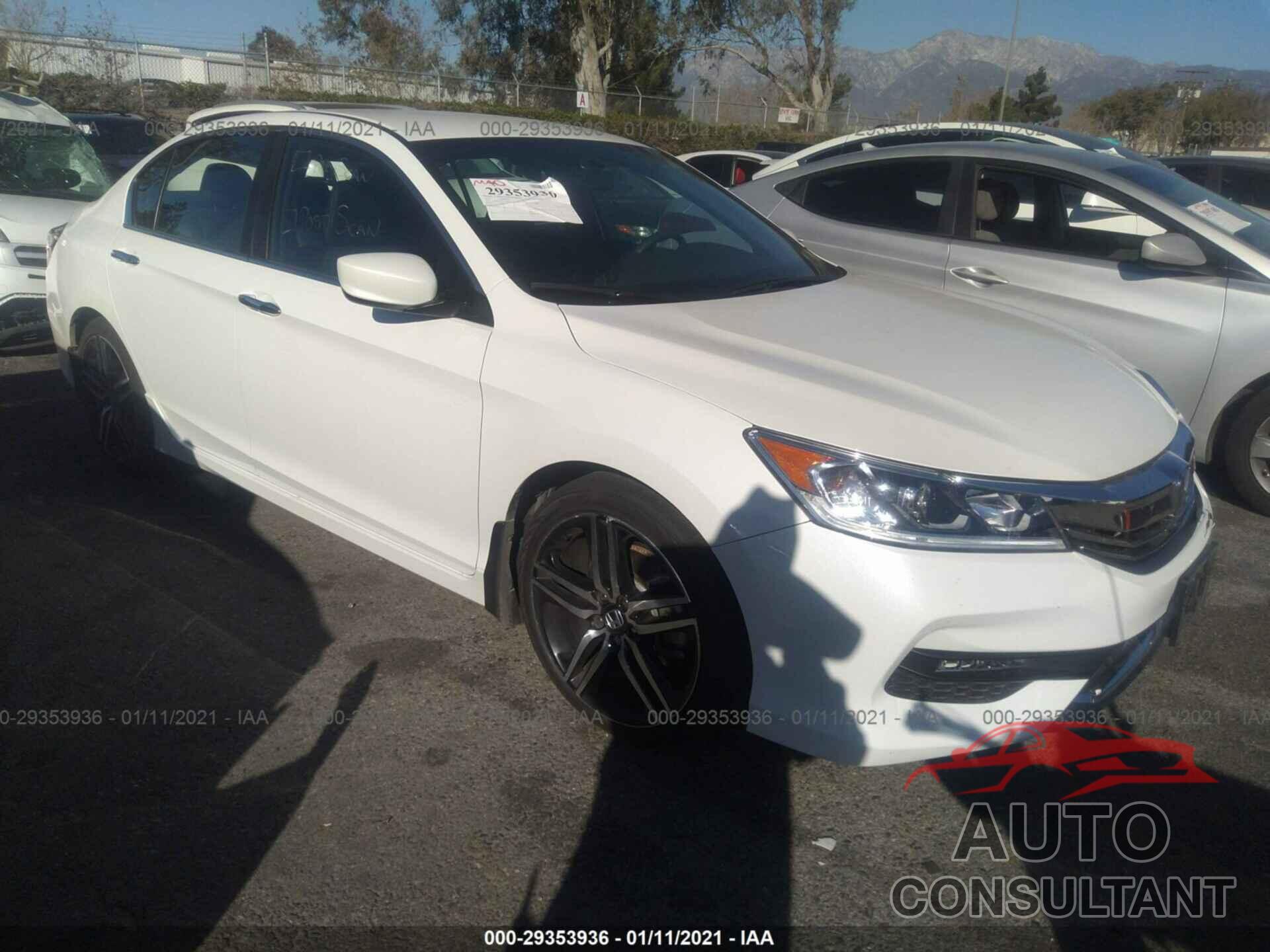 HONDA ACCORD SEDAN 2016 - 1HGCR2F57GA181931
