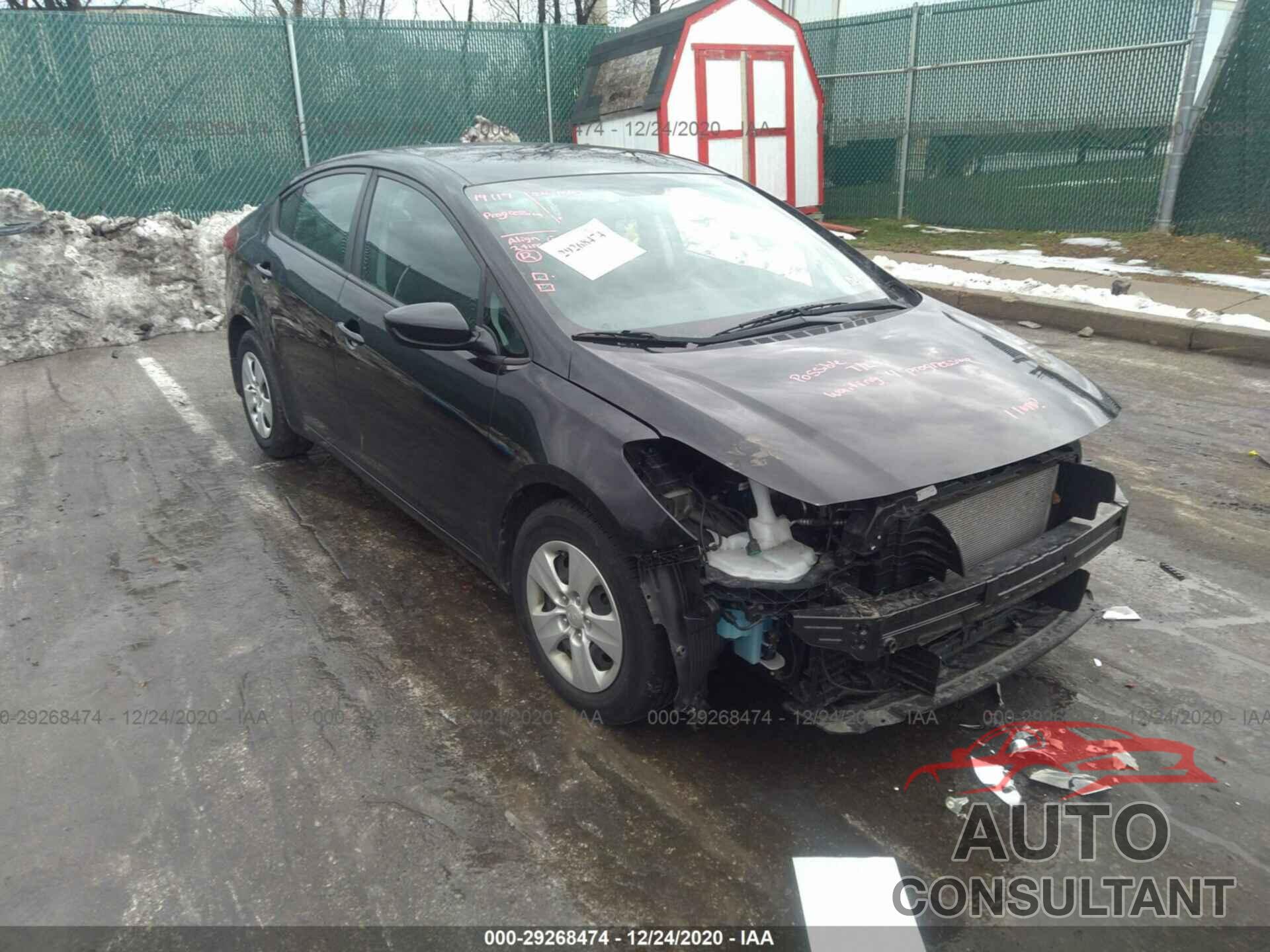 KIA FORTE 2017 - 3KPFK4A70HE066865