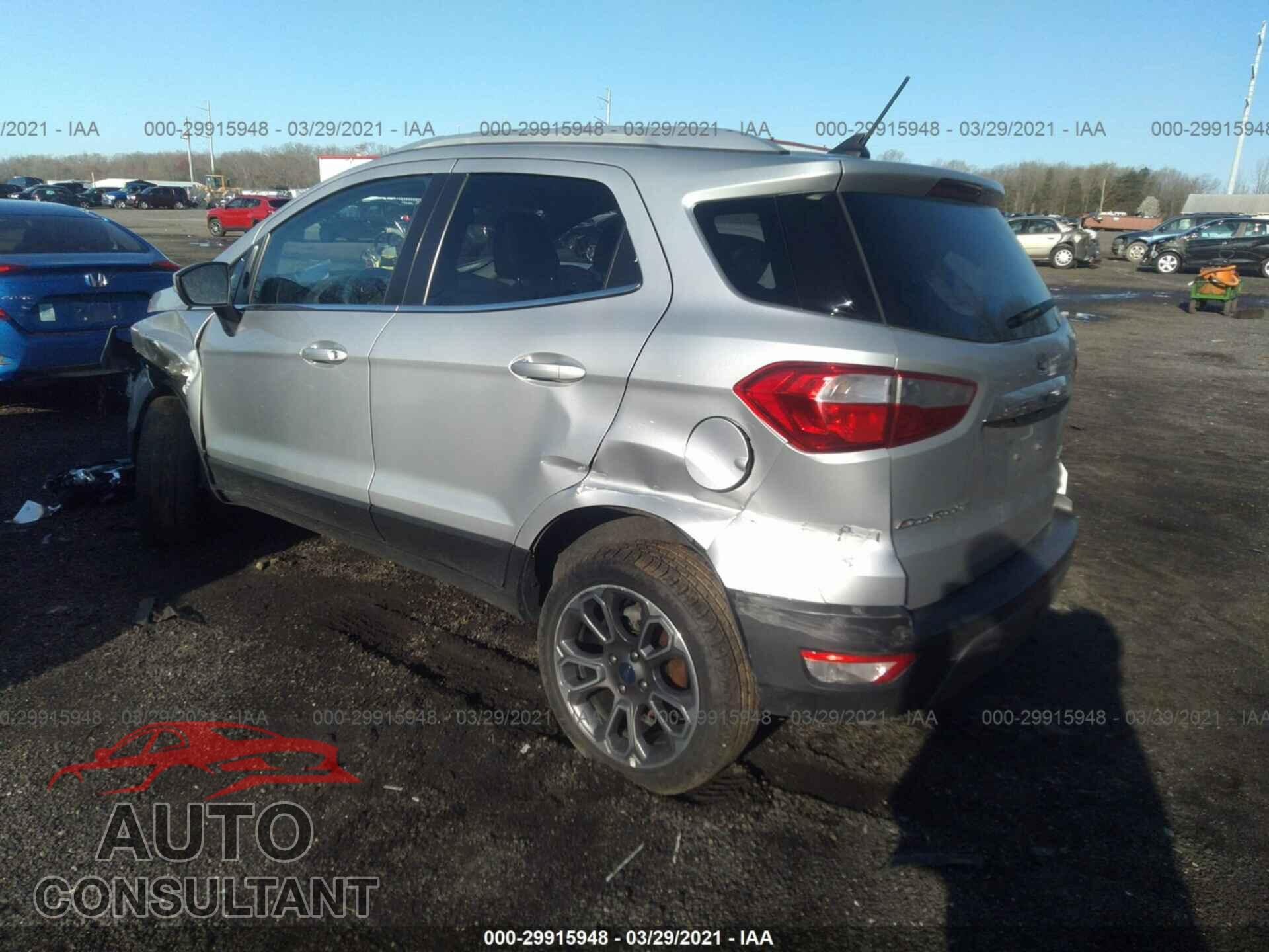 FORD ECOSPORT 2019 - MAJ6S3KL2KC260579