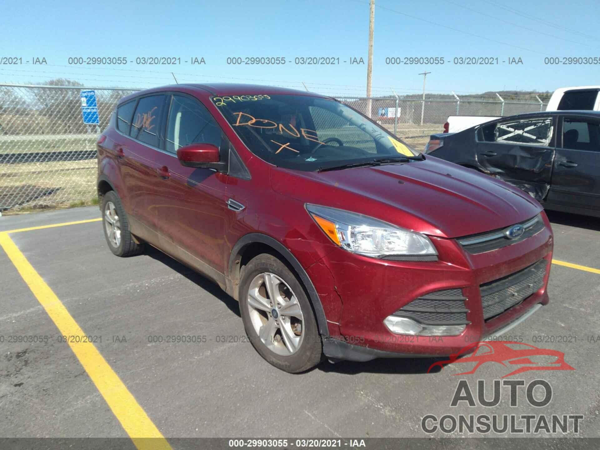 FORD ESCAPE 2016 - 1FMCU0G73GUA93325