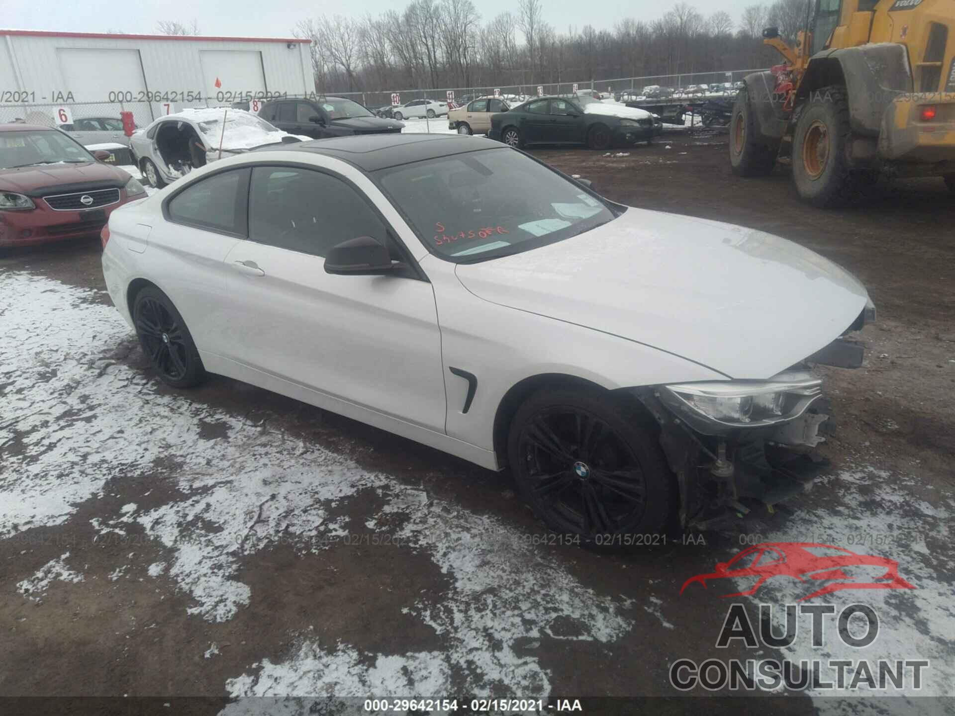 BMW 4 SERIES 2016 - WBA3N9C51GK248912