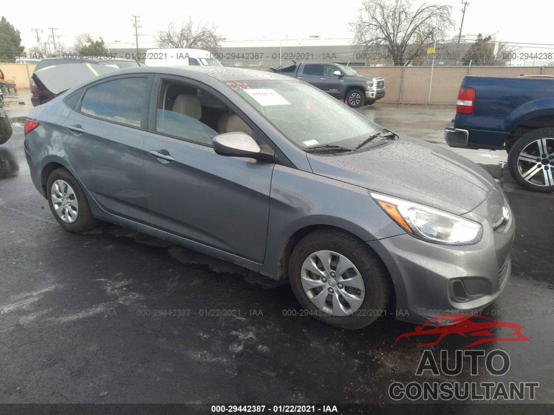 HYUNDAI ACCENT 2017 - KMHCT4AE6HU314130
