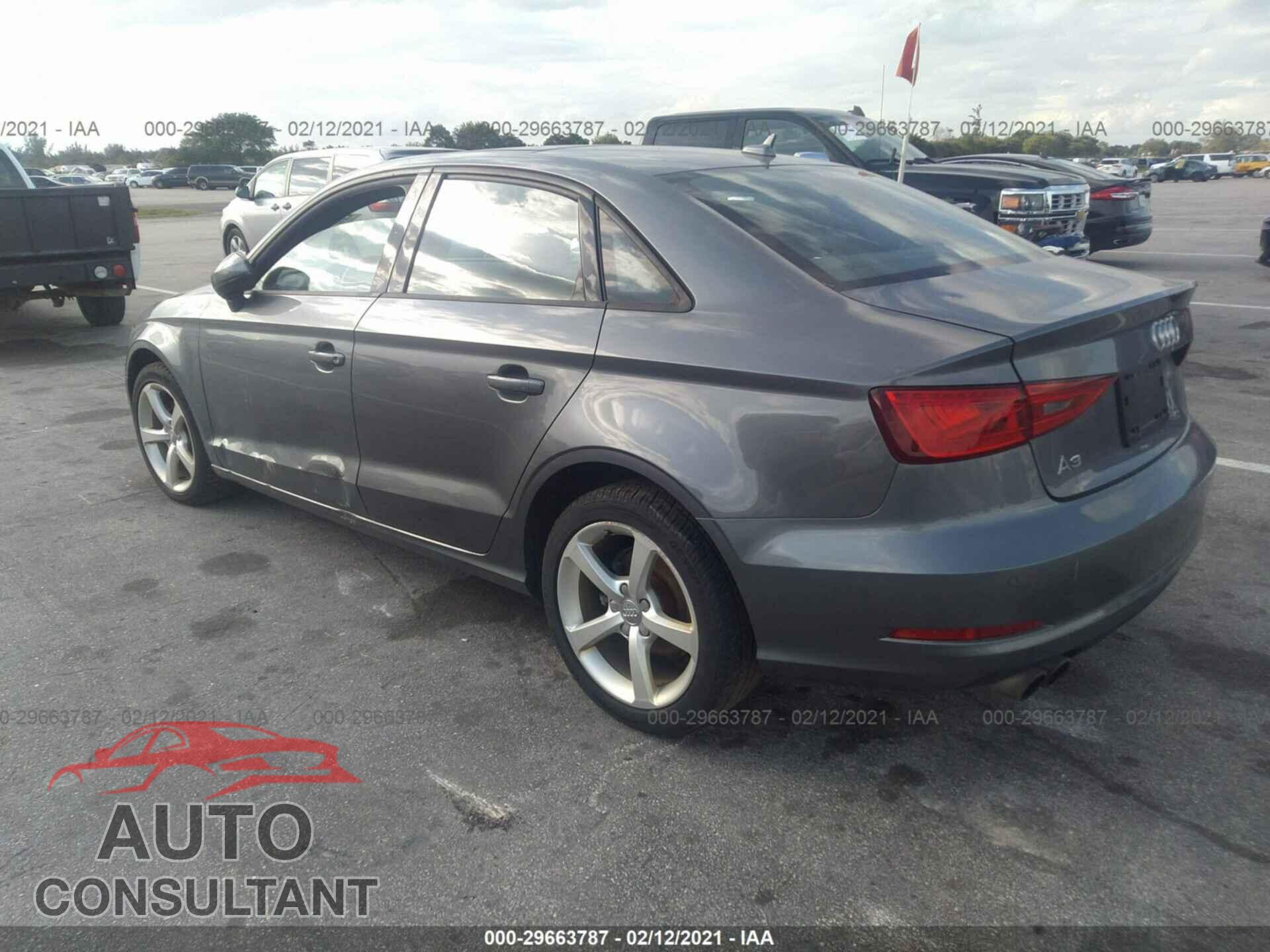 AUDI A3 2016 - WAUA7GFF4G1005711